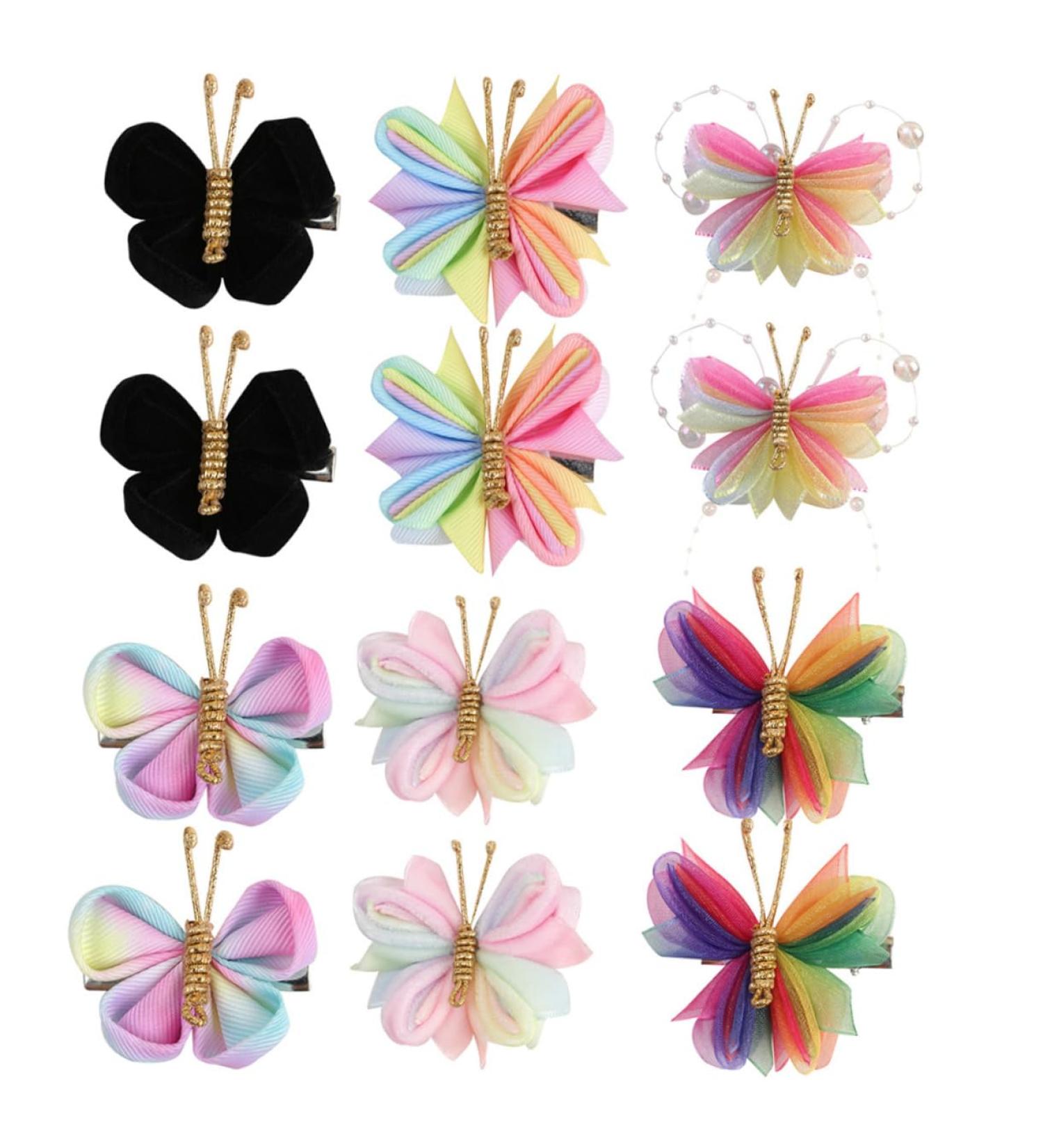 minkissy 6 Pairs Hair Accessories for Women Braids Girls Hair Barrettes Hair Jewelry for Braids Clips 90s Butterflies Hair Accessories Butterflies Hair Pin Hair Piece Miss Sweet Metal - Buy Online on GoSupps.com