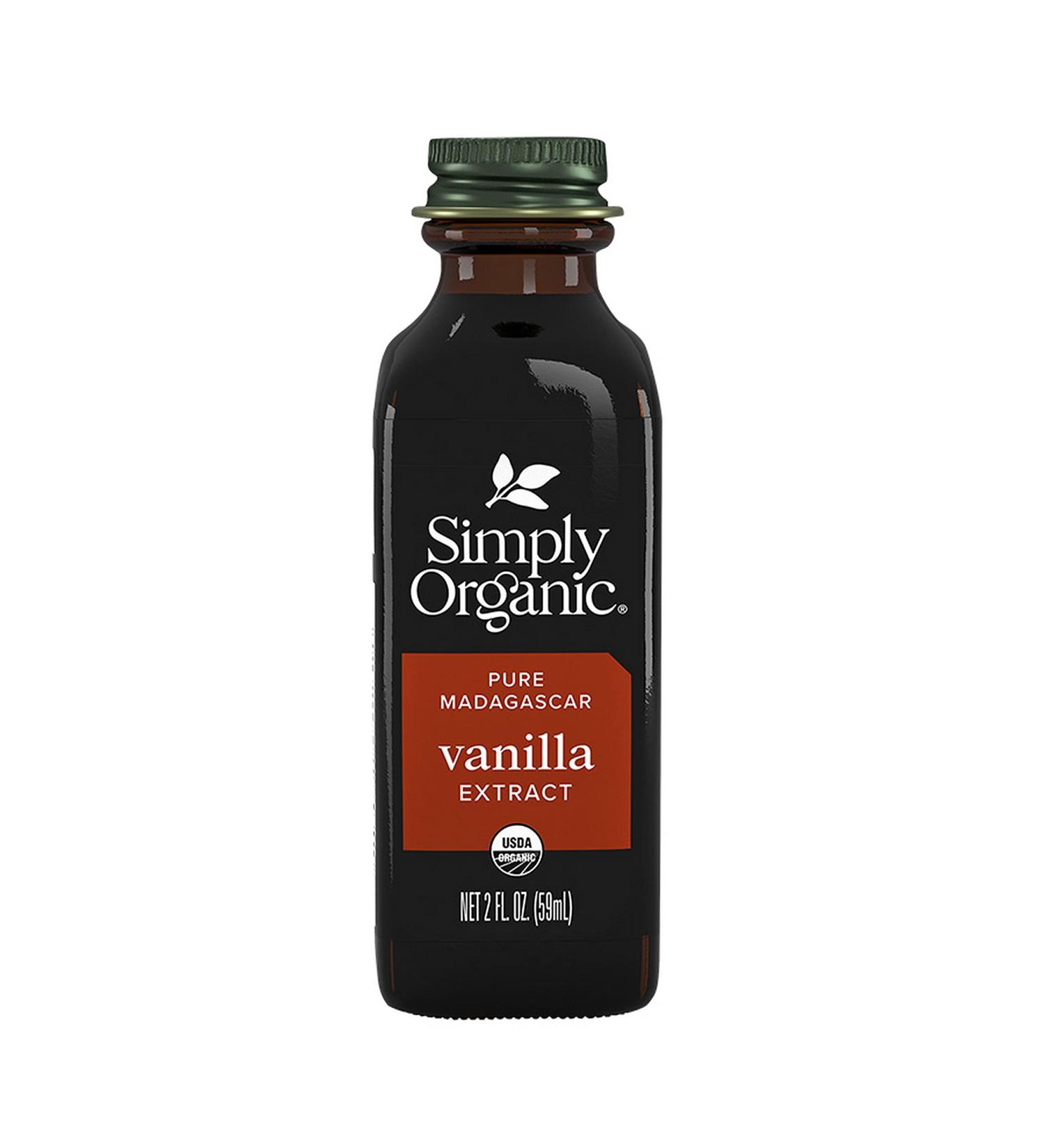 Simply Organic 2 oz Vanilla Extract - Certified Organic for Pure Flavor - Buy Online on GoSupps.com
