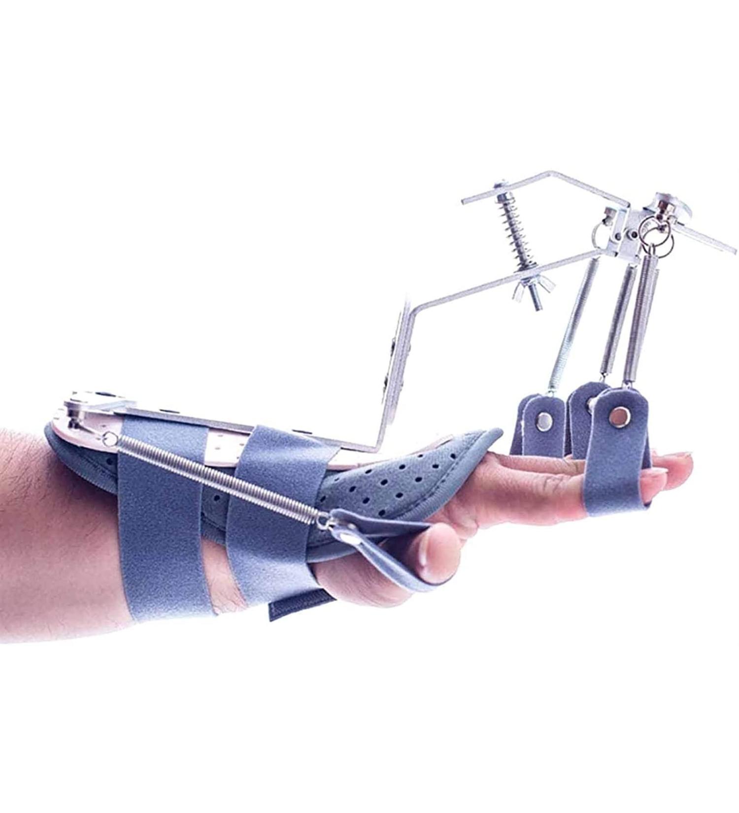 Cushion Finger Wrist Orthotics Exerciser Finger Rehabilitation Brace Adjustable Finger Rehabilitation Orthotics Wrist Exerciser Device - Buy Online on GoSupps.com