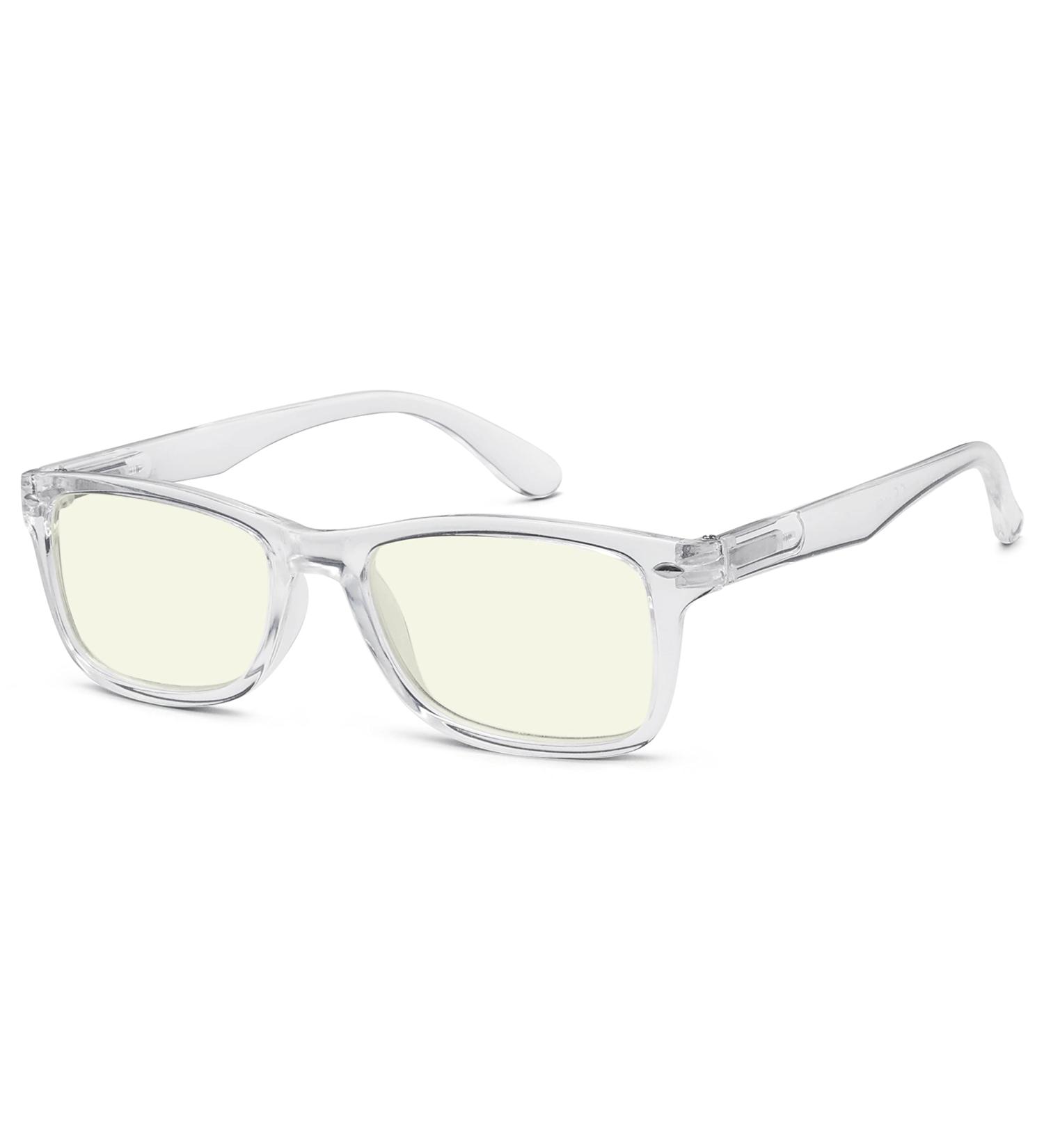 Eyekepper Blue Light Filter Glasses - Anti-Glare Reflective Computer Readers | Clear Stylish Frame for Eye Protection - Buy Online on GoSupps.com