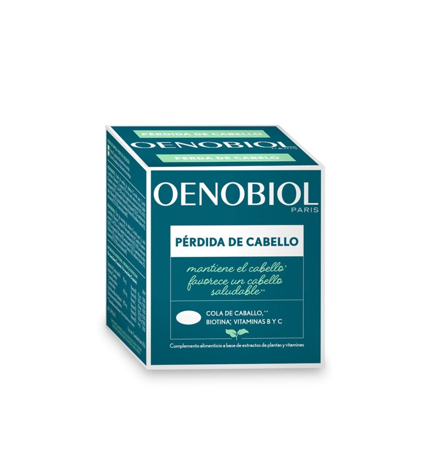Oenobiol Hair Loss Treatment - 60 Capsules | Effective Solution for Thinning Hair | International Shipping Available - Buy Online on GoSupps.com
