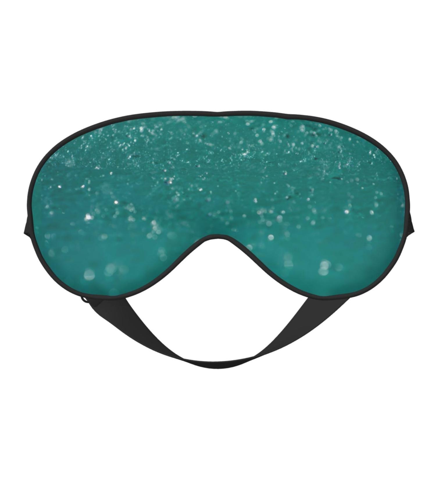 Water Splash Sleep Mask - Adjustable Double-Sided Eye Mask | Soft Covers for Restful Sleep & Eye Edema Reduction - Buy Online on GoSupps.com