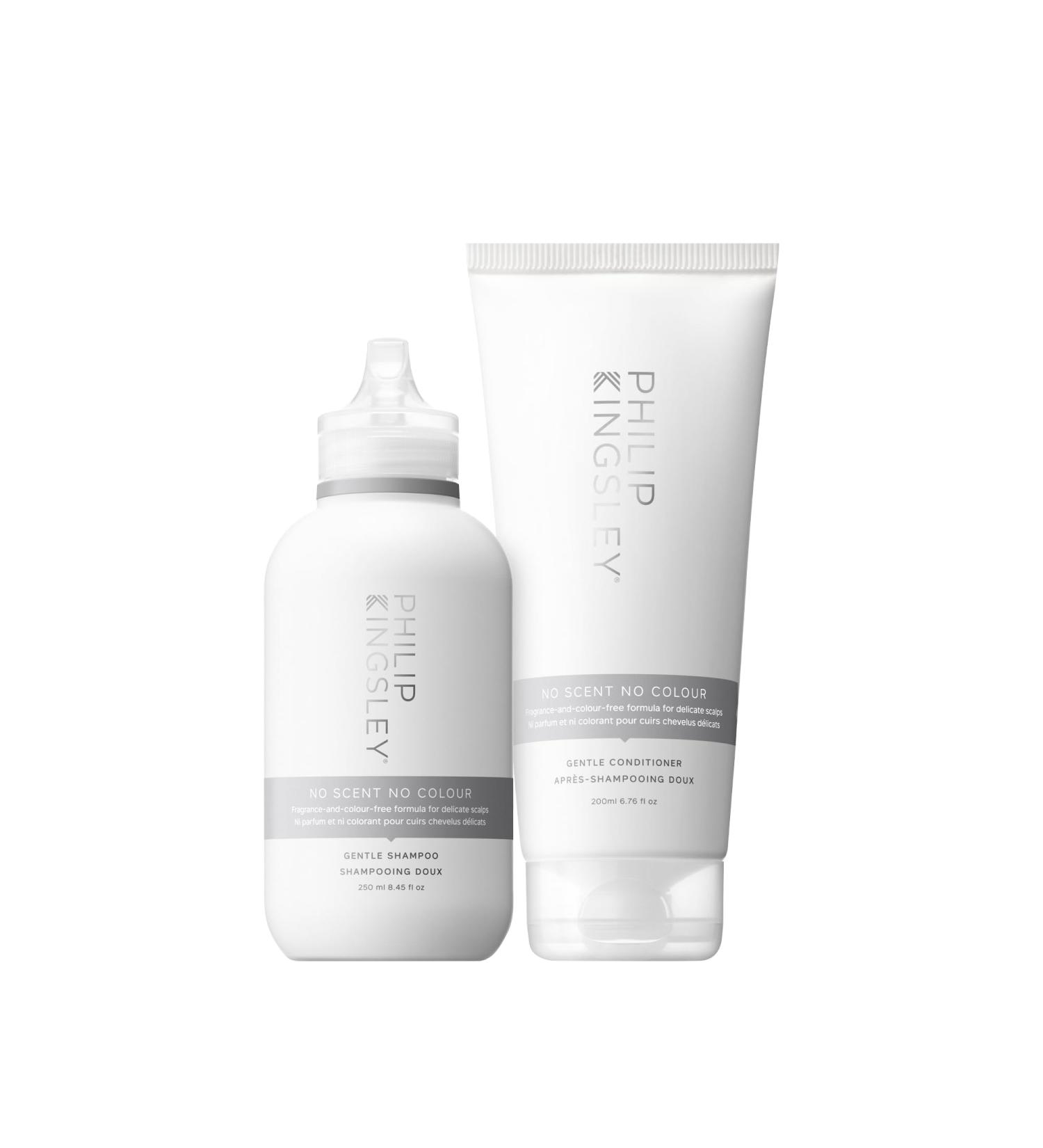  Philip Kingsley Philip Kingsley | No Scent No Colour Shampoo and Conditioner | For sensitive and delicate skin | Sulfate-free and fragrance-free | 250 ml and 200 ml - Buy Online on GoSupps.com