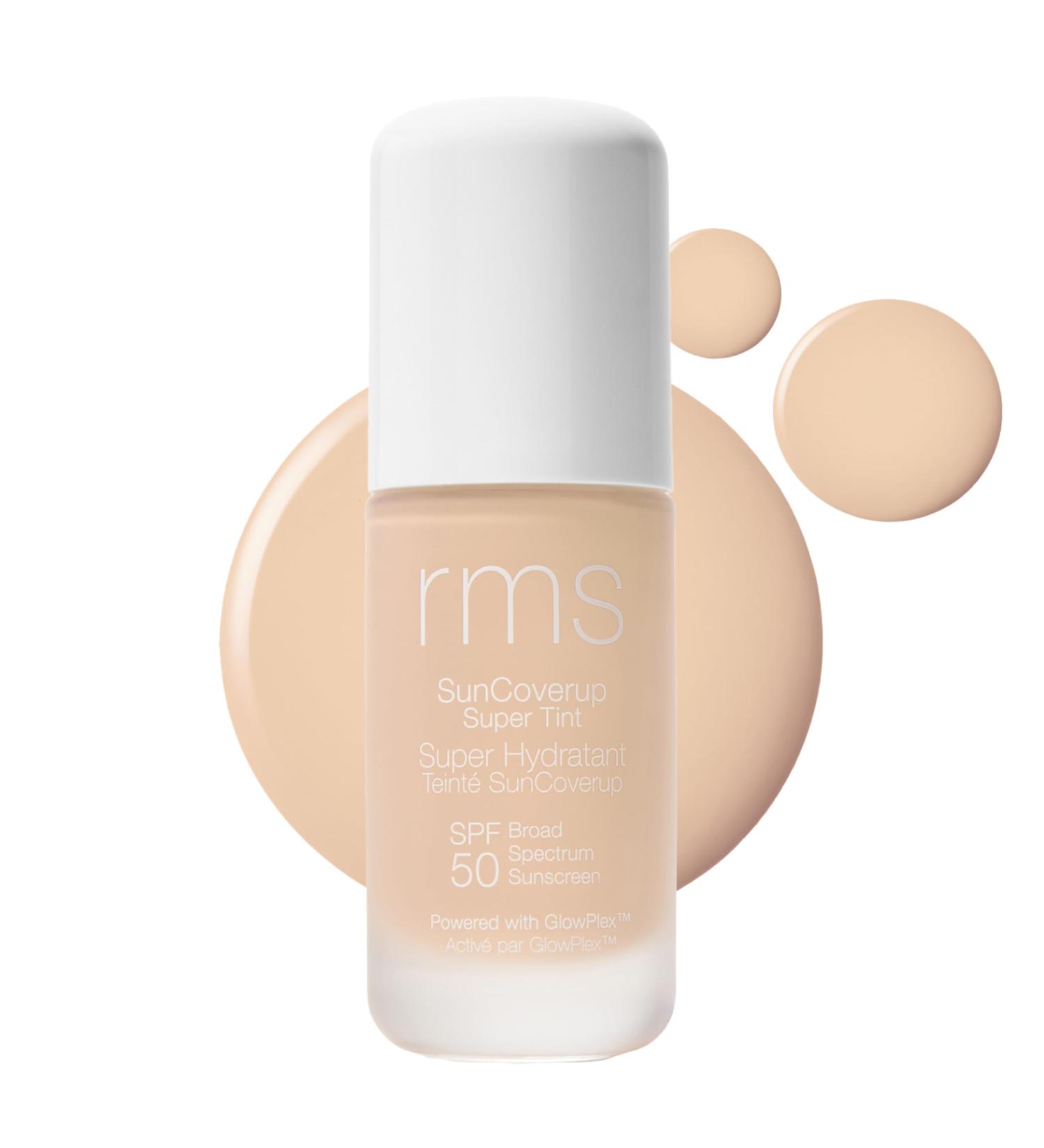 RMS Beauty SunCoverup Super Tint SPF 50 - Tinted Mineral Sunscreen Alabaster | Glowy Non-Nano Zinc Oxide Moisturizer - Buy Online on GoSupps.com