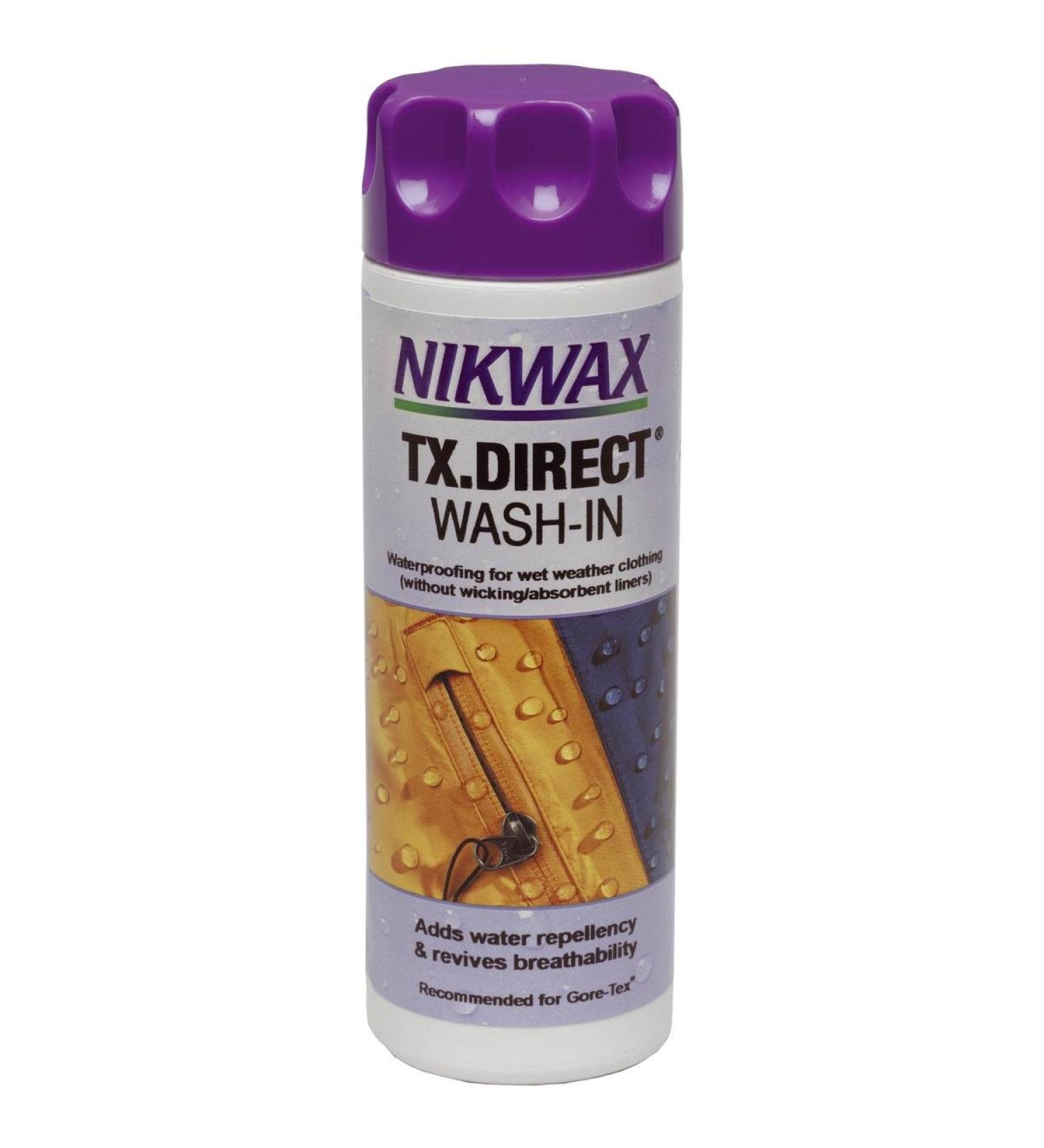 Nikwax Tx.Direct Wash-In 300ml - Premium Waterproofing Solution for Outdoor Gear | International Shipping Available - Buy Online on GoSupps.com