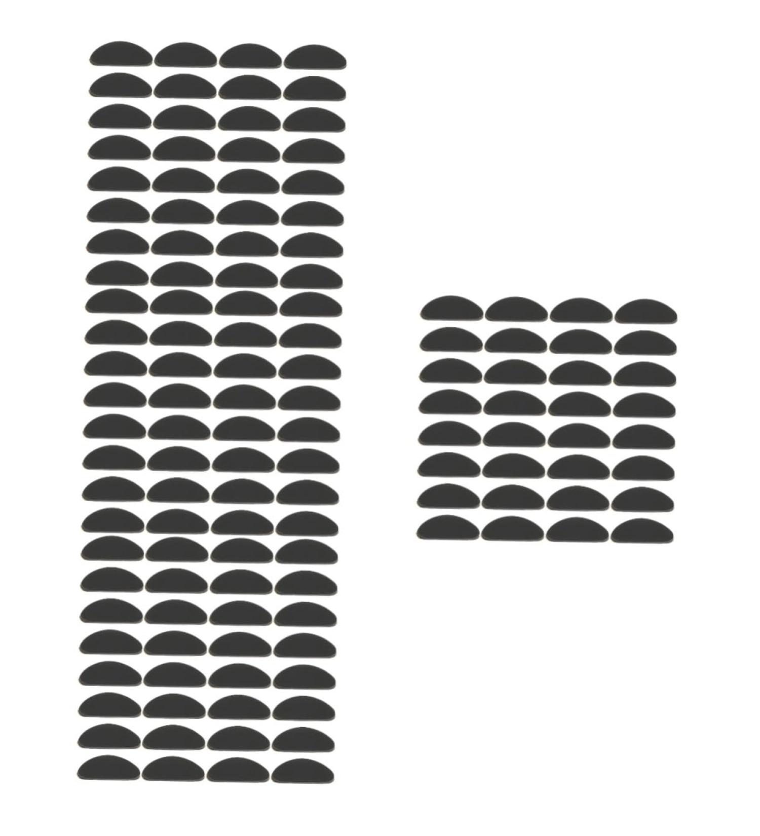 Healeeved 72 Pairs Self-Adhesive Silicone Glasses Nose Pads - Glow in the Dark Pads for Comfort | Durable Nasal Strips for Sunglasses - Black 1.9x0.1cm - Buy Online on GoSupps.com