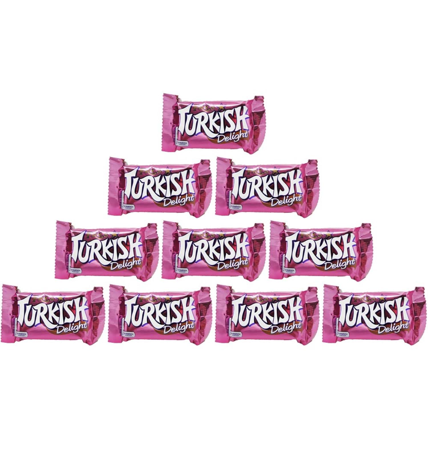 Pack of 10 Turkish Milk Chocolate Bars 51g