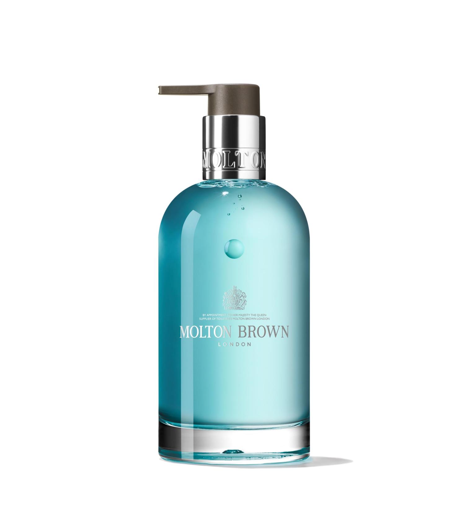 Molton Brown Coastal Cypress & Sea Fennel Fine Liquid Hand Wash Glass Bottle 200 ml Coastal Cypress & Sea Fennel Fine Liquid Hand Wash Glass Bottle 200ml - Buy Online on GoSupps.com