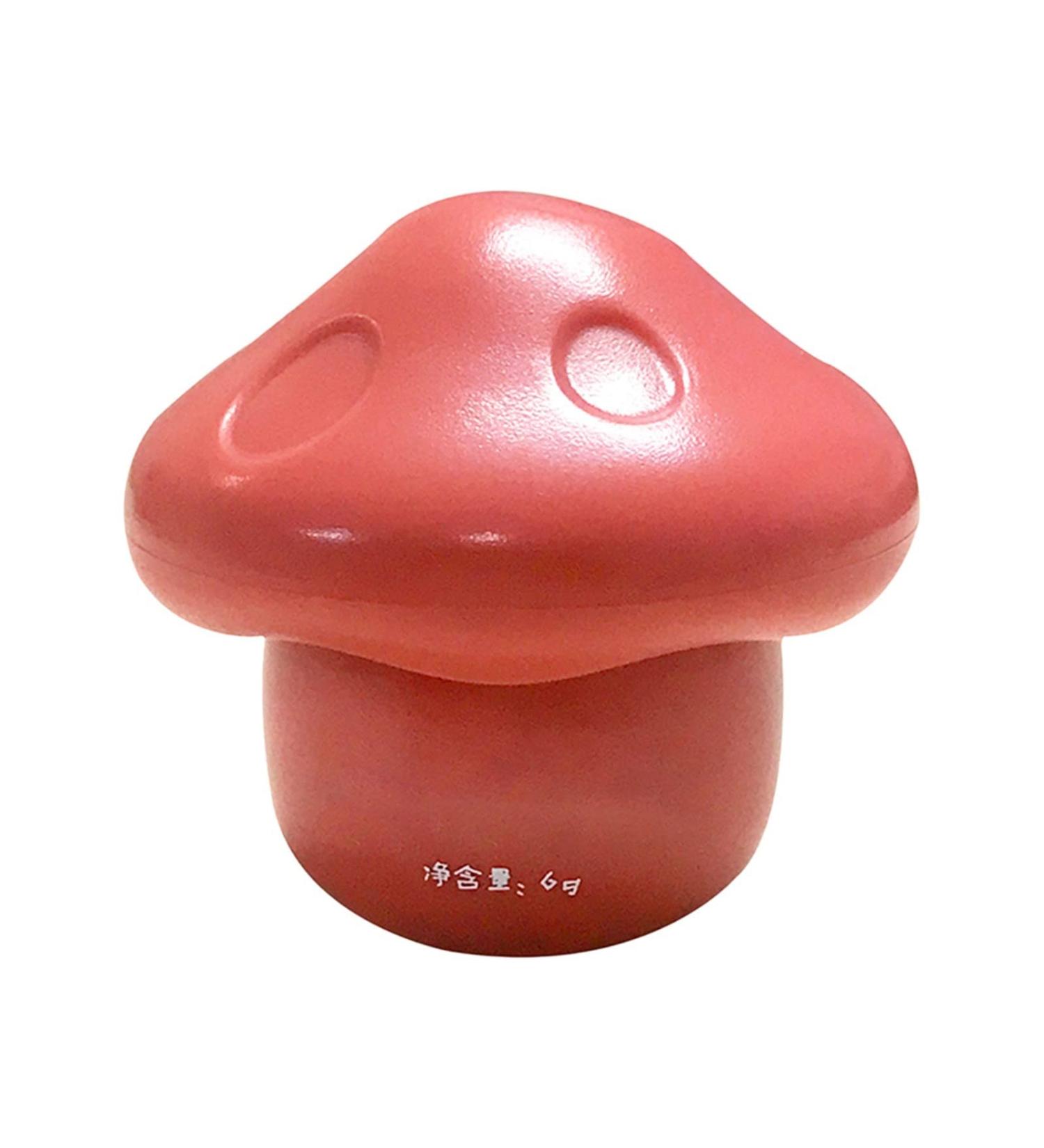Cuteangel Blue Mushroom Lip Velvet Mud - Dual Use Long-lasting Lipstick & Cheek Gloss Fade Resistant Non-Stick Cup Perfect Red (C One Size) - Buy Online on GoSupps.com