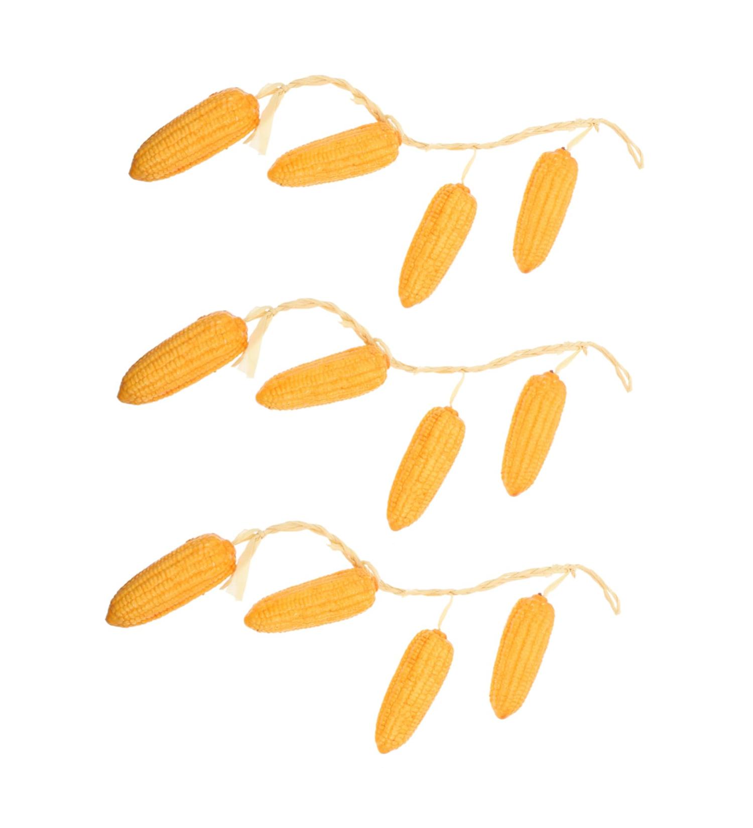 Zerodeko 6 Pcs Simulated Corn Skewers Vegetable Hanging Home D cor Fishing Bait Faux Food Harvest Fake Food Realistic Cake Fishing Lure Photo Props Decor Party Layout Prop Foam Fruit Reward Yellowx2pcs 64X5CMx2pcs - Buy Online on GoSupps.com