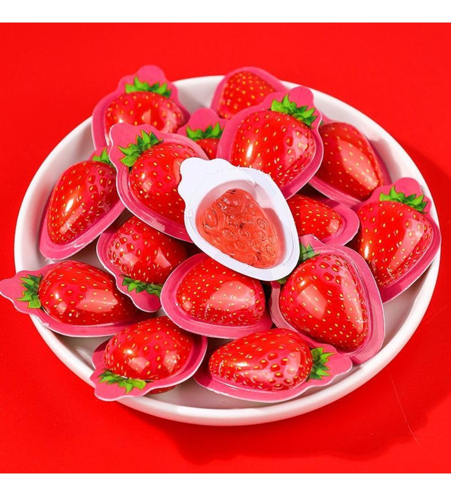 Fruit juice candy fruit flavored fudge fruit drop wedding candy delicious snacks Mango fudge strawberry fudge white peach fudge pineapple fudge (Pineapple flavor 520g) Pineapple flavor 520g - Buy Online on GoSupps.com