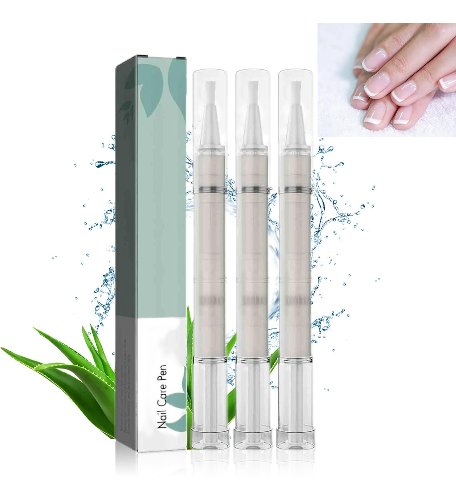 Nail Care Pen for Nail Fungus Treatment | Nourish Fingernails & Toenails with Aloe Vera Tea Tree Oil & Vitamin E | 3 Pieces - Austria - Buy Online on GoSupps.com