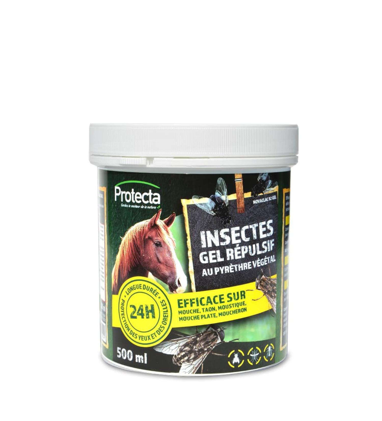 Agro Sens Fly and Pest Protection for Horses and Farmed Animals - Pot 500 ml (Gel) - Buy Online on GoSupps.com