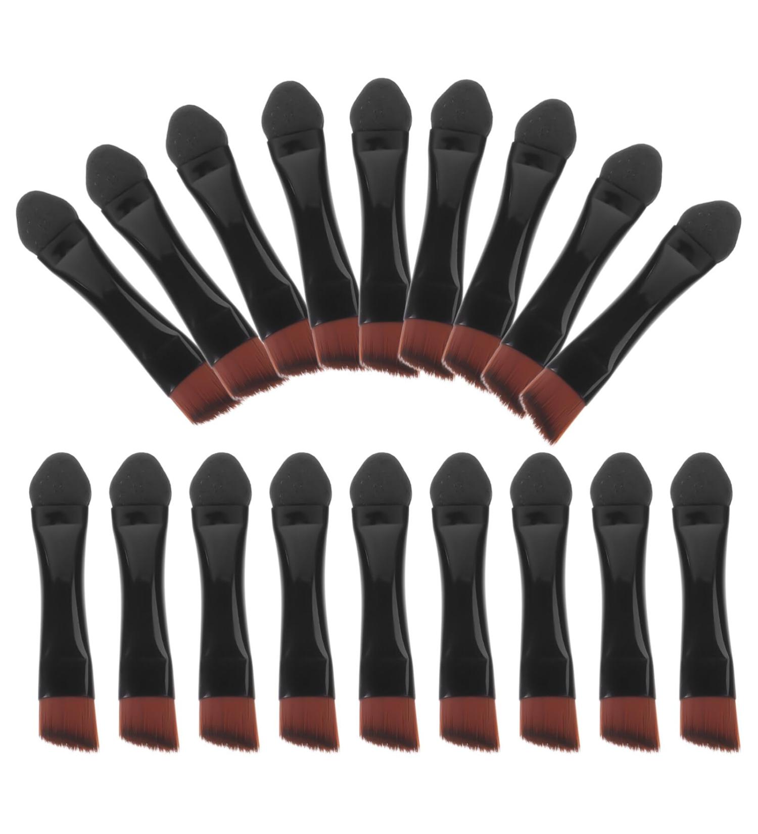 Beavorty Double Head Eye Shadow and Brushes 50pcs Eye Shadow Eye Makeup Applicator Brush Eye Sponge Brush - Buy Online on GoSupps.com