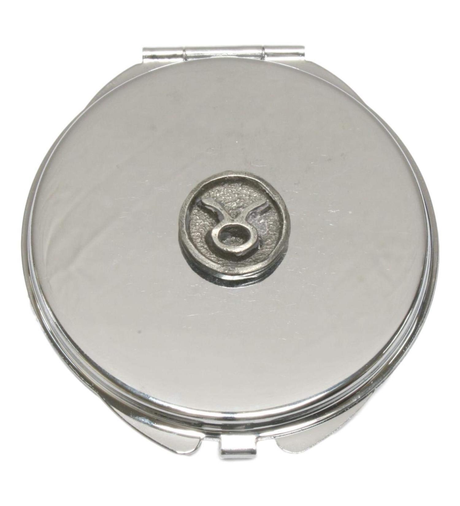 Taurus Zodiac Compact Mirror Handbag Gift With Free Engraving 361 - Buy Online on GoSupps.com