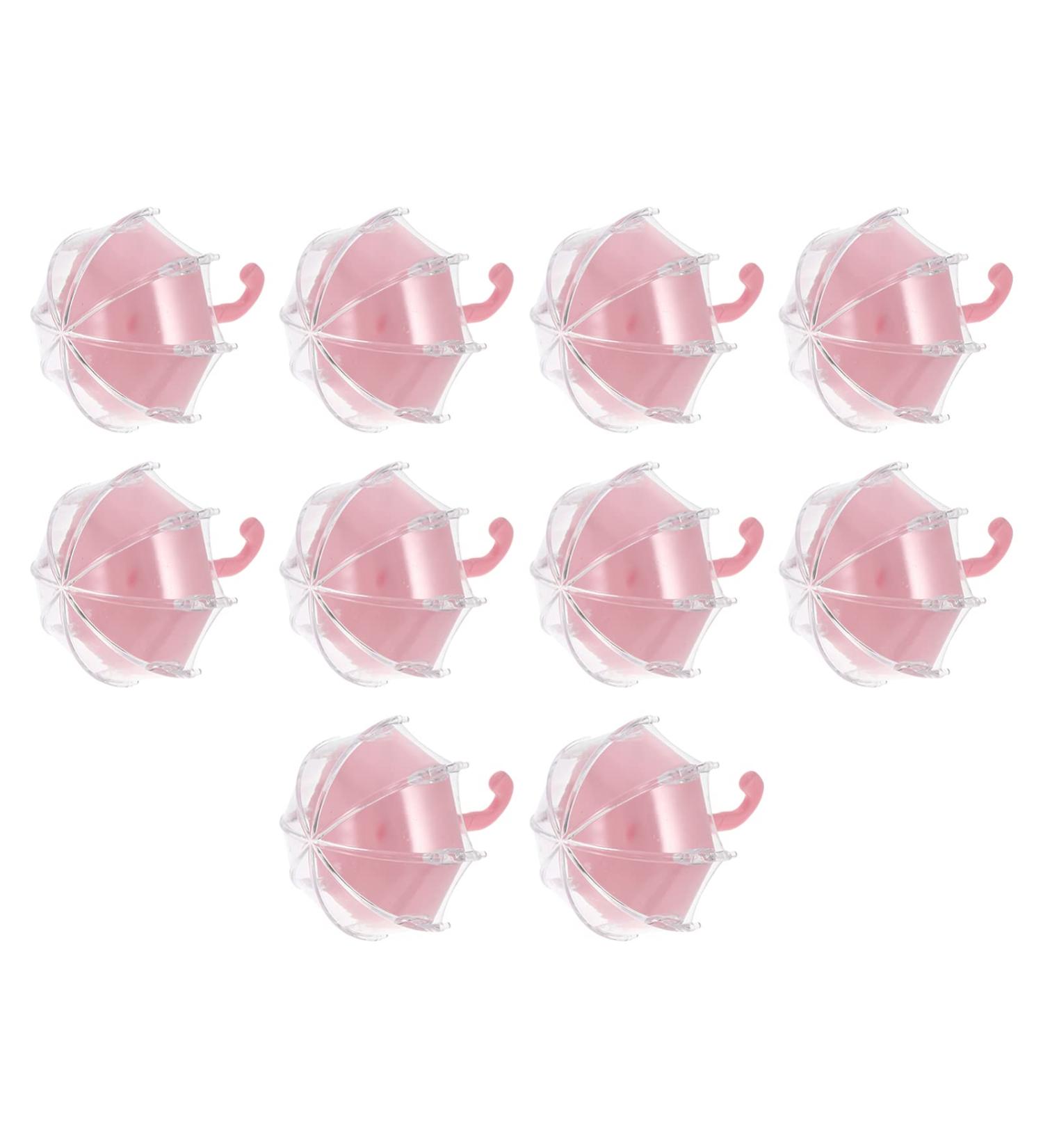 Lurrose 10PC Eyelash Storage Box | Plastic Makeup Organizer for False Lashes | Compact Organizer Case in Pink - Buy Online on GoSupps.com