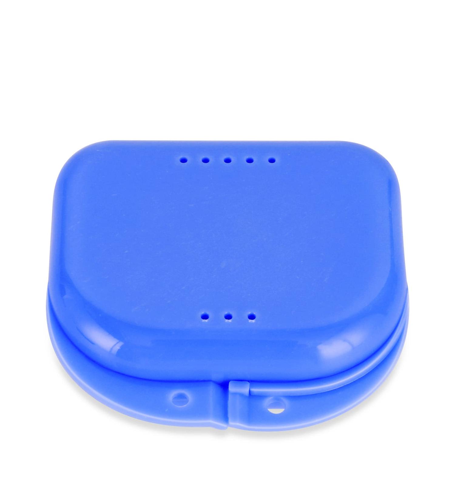 Shop Slim Braces - AnnHua Dentist Partial Retainer Case with Breathable Holes (Blue) | International Shipping Available - Buy Online on GoSupps.com