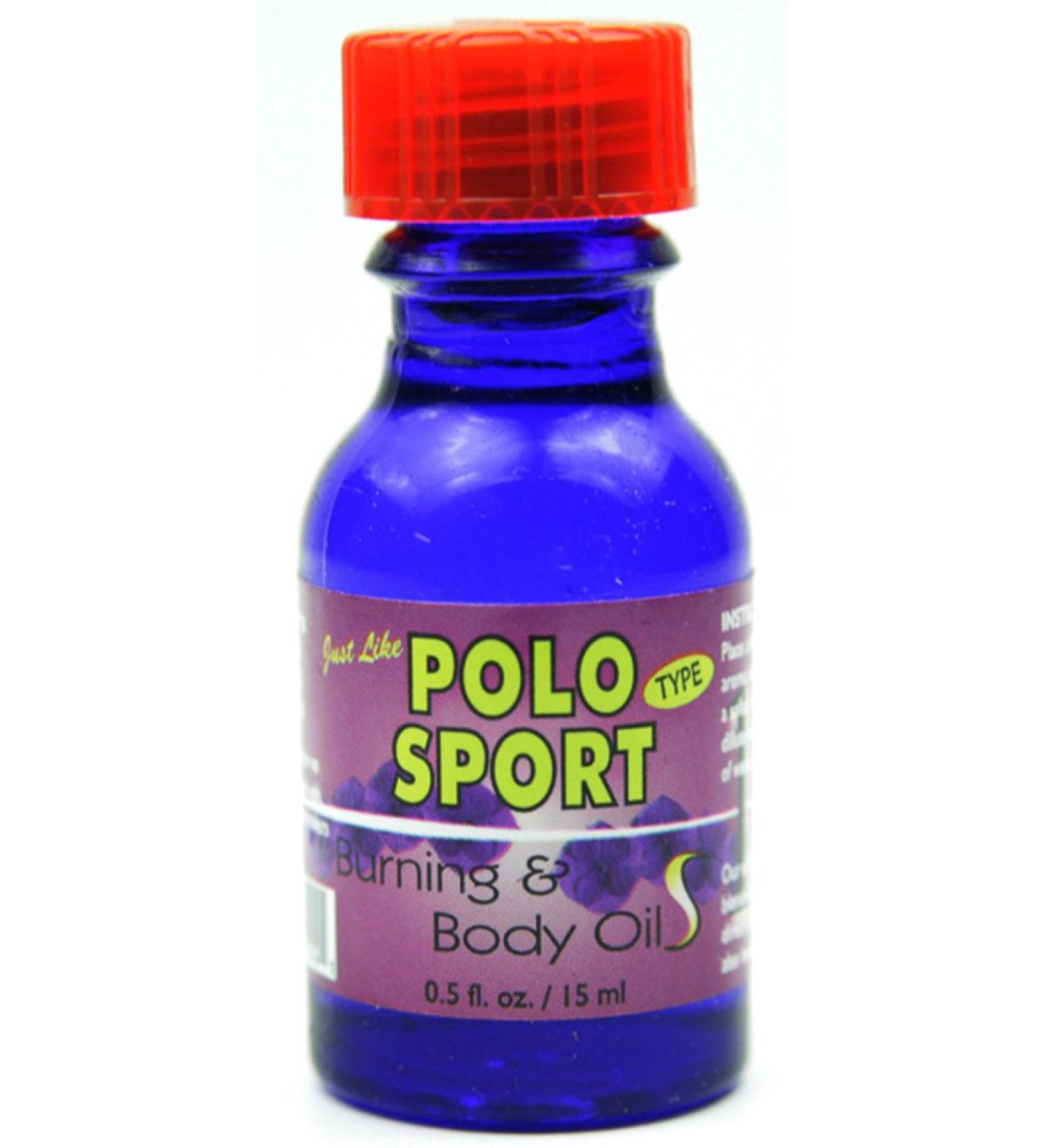 Popular Flavor Fragrance Body and Burning Oil 0.5 Oz (Polo Sport)