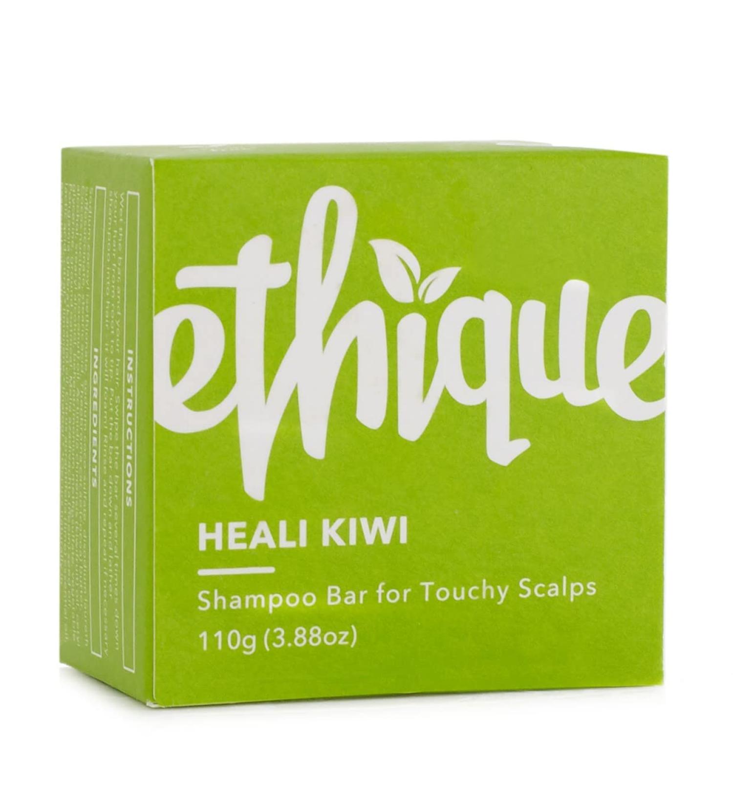 Ethique Heali Kiwi Solid Dandruff Shampoo Bar 3.88oz - Natural Anti-Dandruff Treatment 1 Pack - Buy Online on GoSupps.com