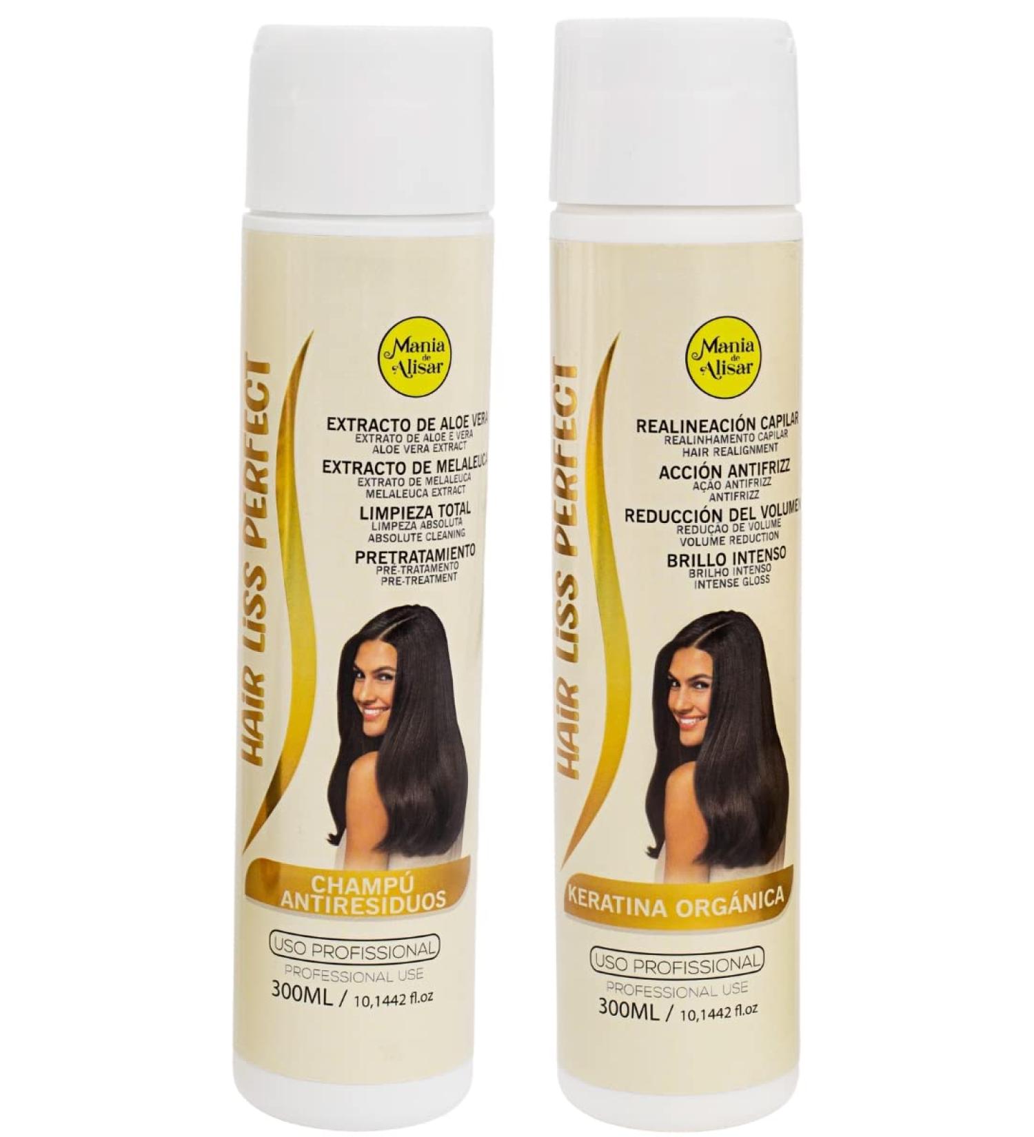  Mania de Alisar Keratine Brazilian Smoothing Organic Keratin Organic Hair Liss Perfect contains a bottle of keratin 1 x 1000 ml. - Buy Online on GoSupps.com