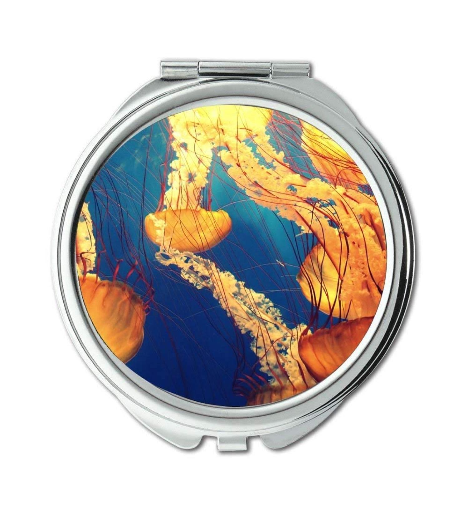 Mirror makeup mirror animals deep ocean deep sea pocket mirror portable mirror - Buy Online on GoSupps.com