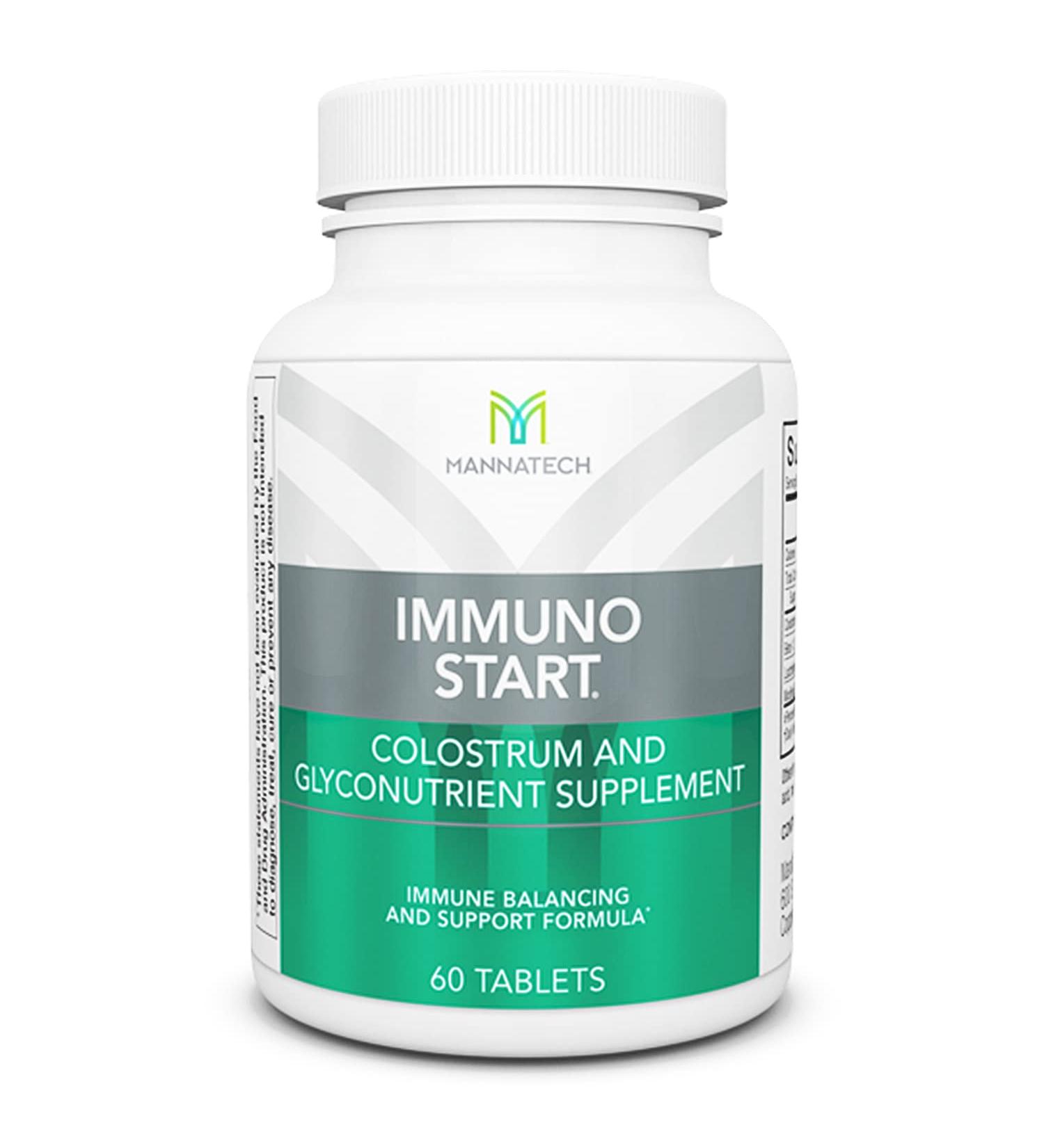 Mannatech ImmunoSTART Supplement Supports The Body s Natural Immune Response 60 Tablets Formulated for Immune Balance and Support - Buy Online on GoSupps.com