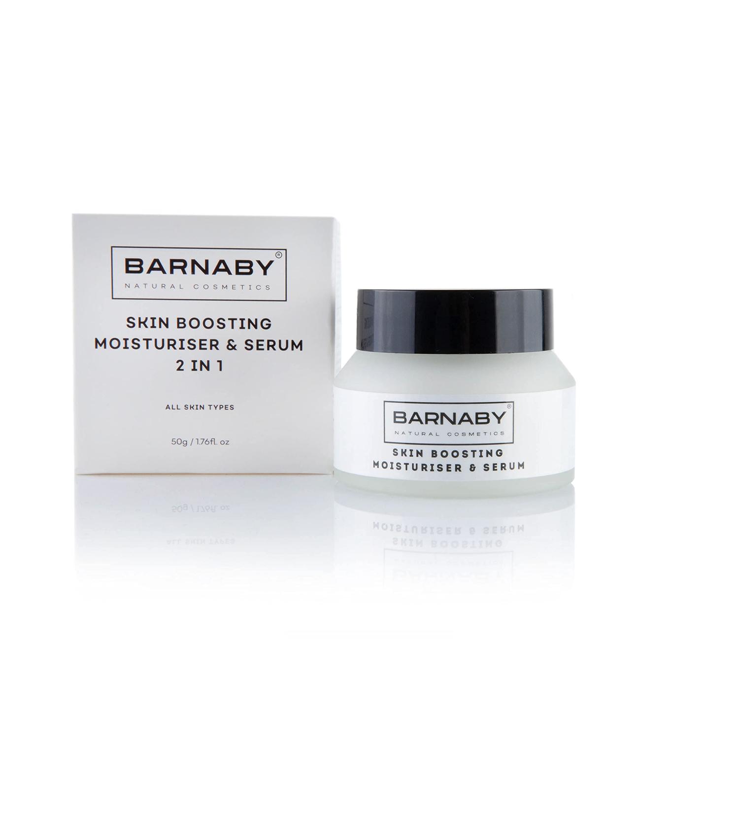  Barnaby Natural Cosmetics Barnaby Skincare Moisturising Face Cream & Anti Aging Serum Rich Day Cream Night Cream Reduces Wrinkles Stains With Vitamin E & Hyaluronic Acid - Buy Online on GoSupps.com