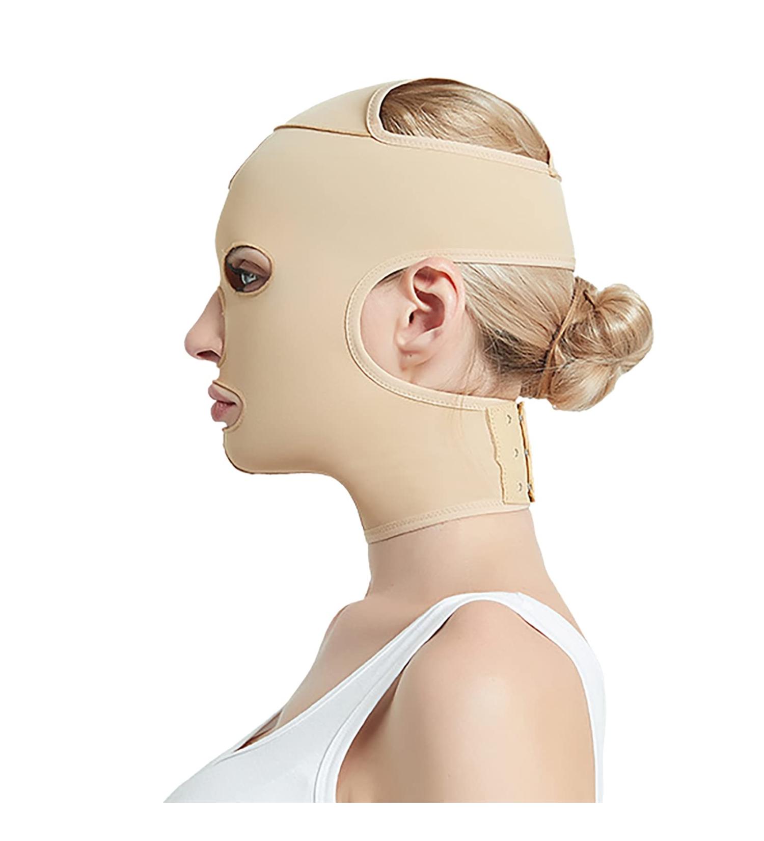 Vline Slimming Face Girdle - Full Face Lifting & Anti-Wrinkle Shaping Brace for Daily Use (M) - International Shipping Available - Buy Online on GoSupps.com