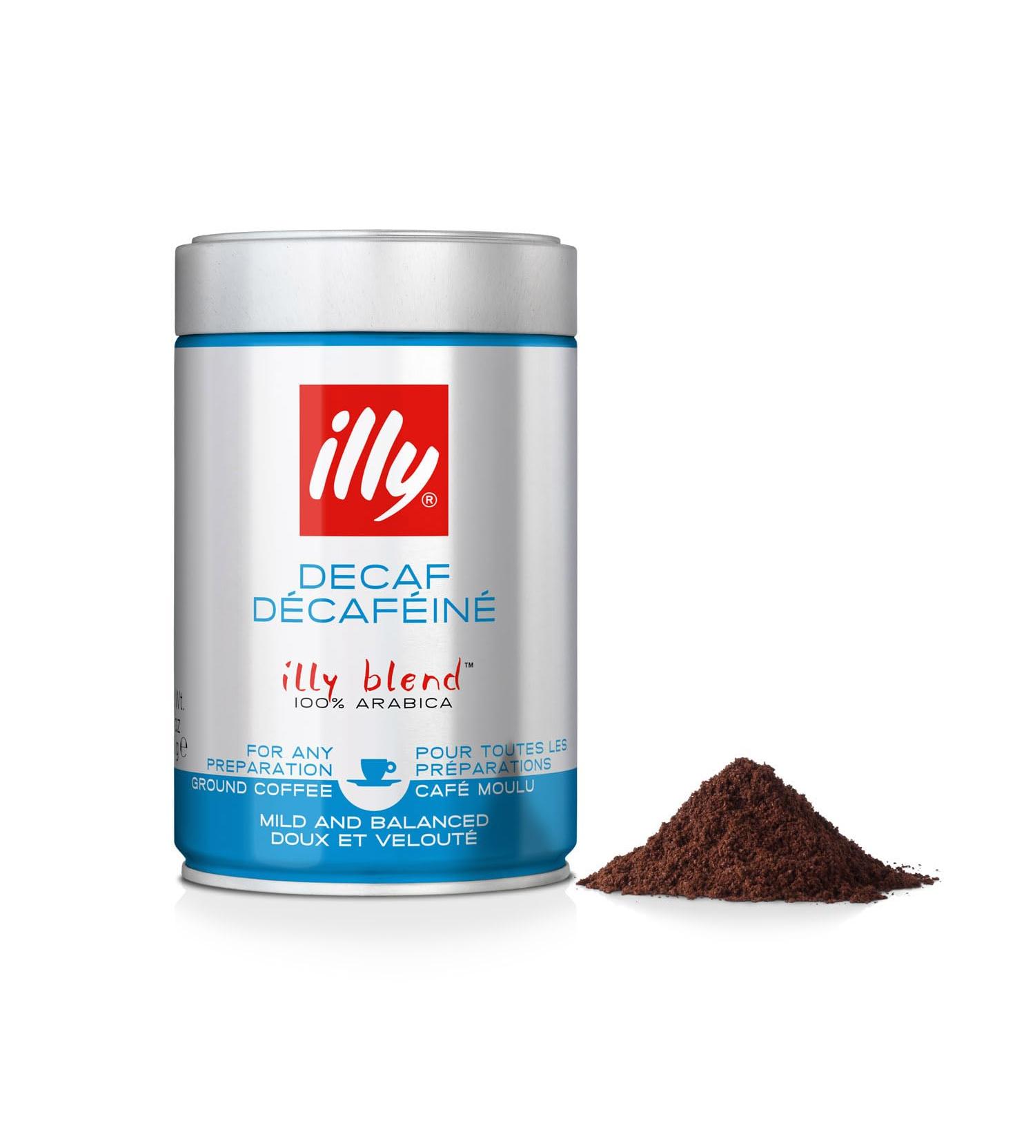 illy Caf Moulu Espresso D cafein - 1 bo te de 250g - Buy Online on GoSupps.com