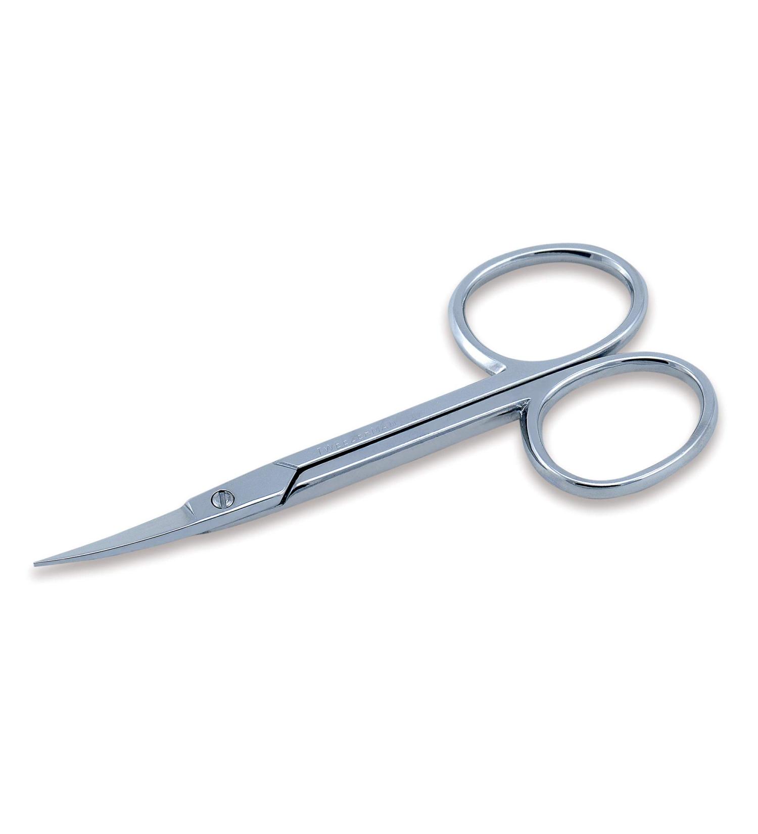 Tweezerman Long Lasting Sharp Cuticle Scissors - Nickel Plated Precision Tool - Buy Online on GoSupps.com
