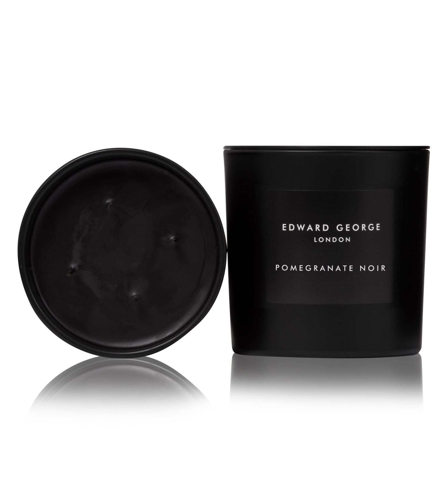 Edward George London Large Scented Candle Pomegranate Noir - 27oz | Premium Luxury Candle for Home D cor & Relaxation | International Shipping Available - Buy Online on GoSupps.com