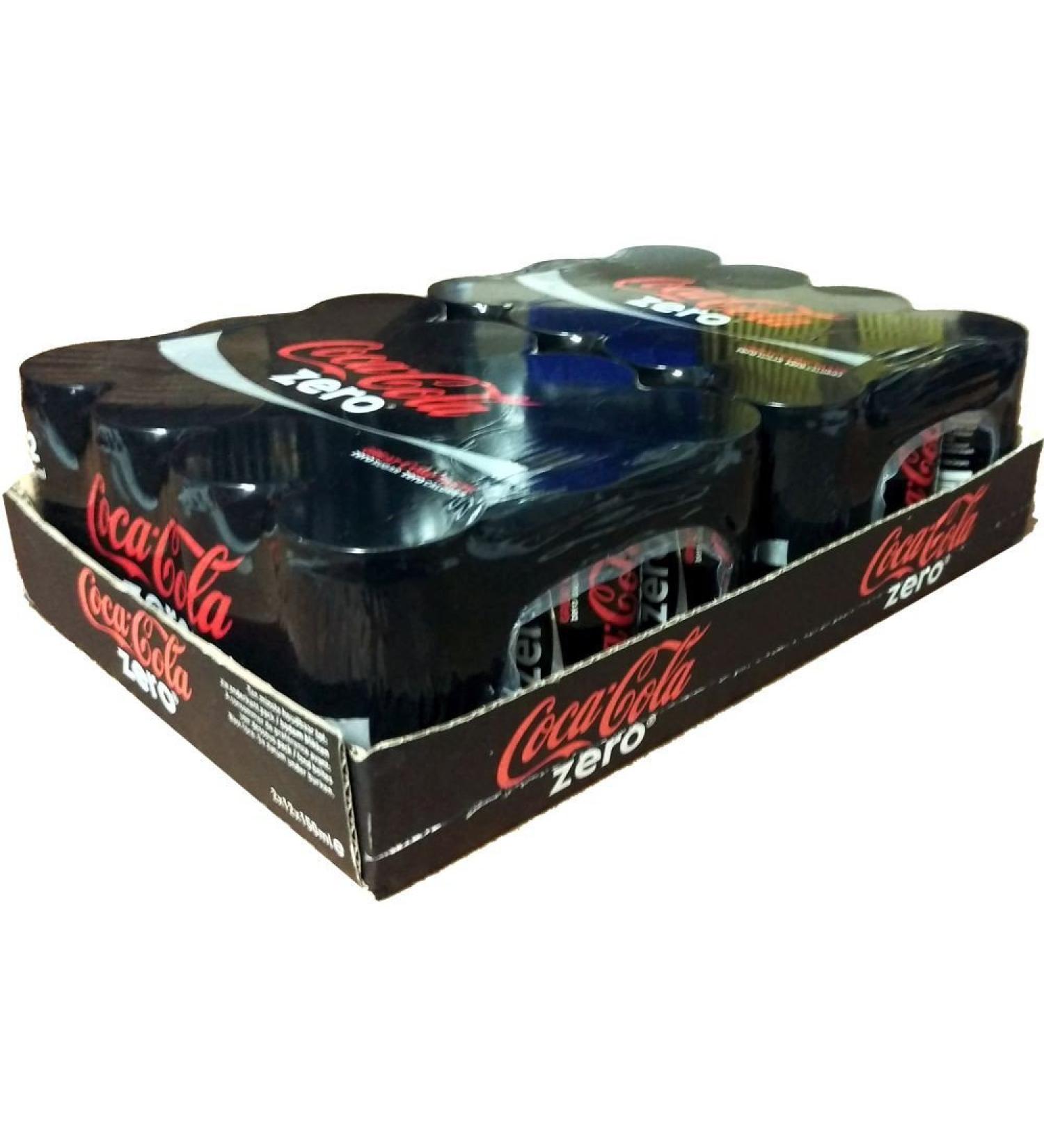 Coca-Cola Coca-Cola Zero for younger children 24 x 150ml sugar-free. Ideal for travel school or work. - Buy Online on GoSupps.com