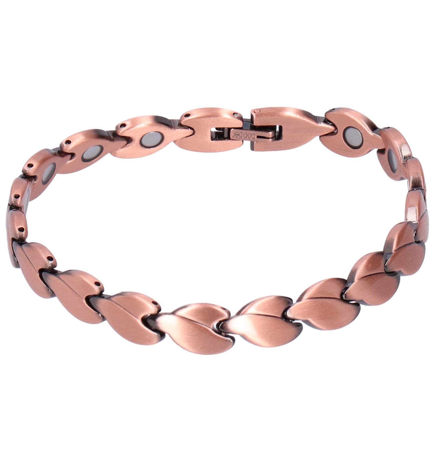 Agatige Magnetic Bracelets for Women - Heart Copper Fashion Jewelry & Accessories | Perfect Gifts for Girls & Birthdays - Buy Online on GoSupps.com