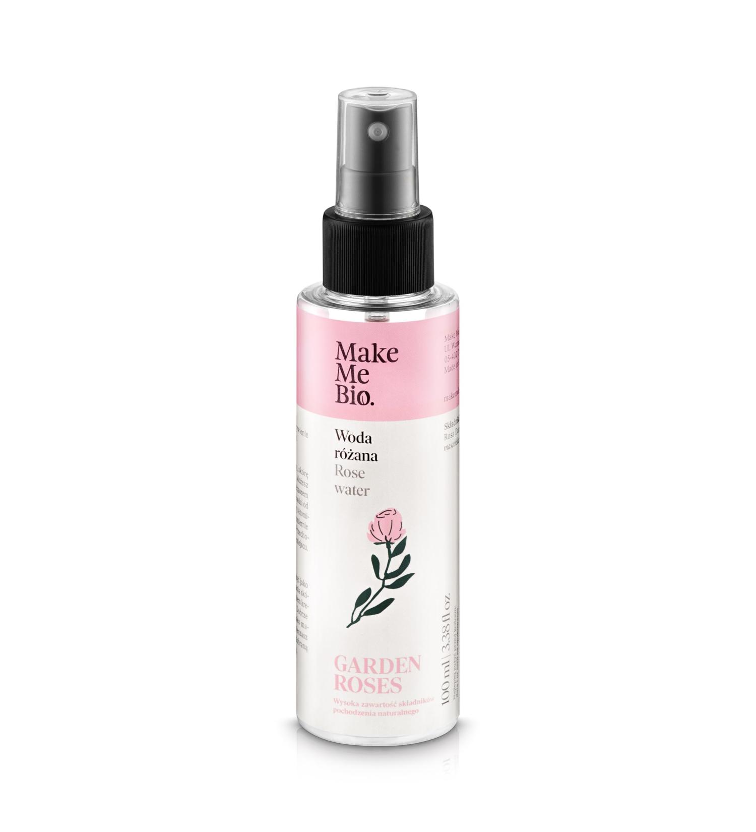 MAKE ME BIO - ROSE WATER 100 ml - 100% pure - Buy Online on GoSupps.com