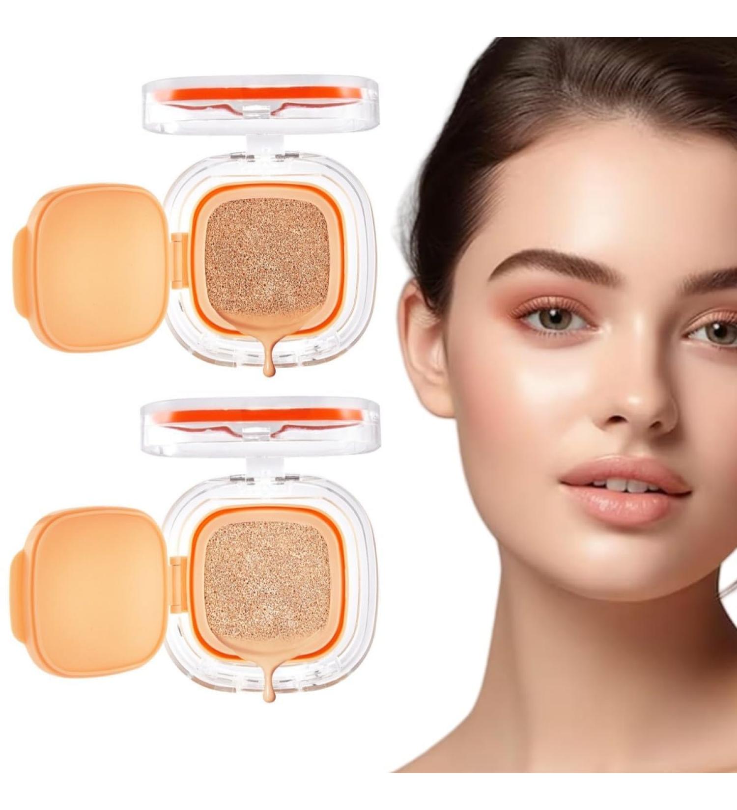JCDZDHK Rosetimes Brightening Concealer Foundation Cushion Cream Rosetimes Air Cushion Cream Rosetimes Foundation Natural Look Suitable for All Skin Types - Buy Online on GoSupps.com