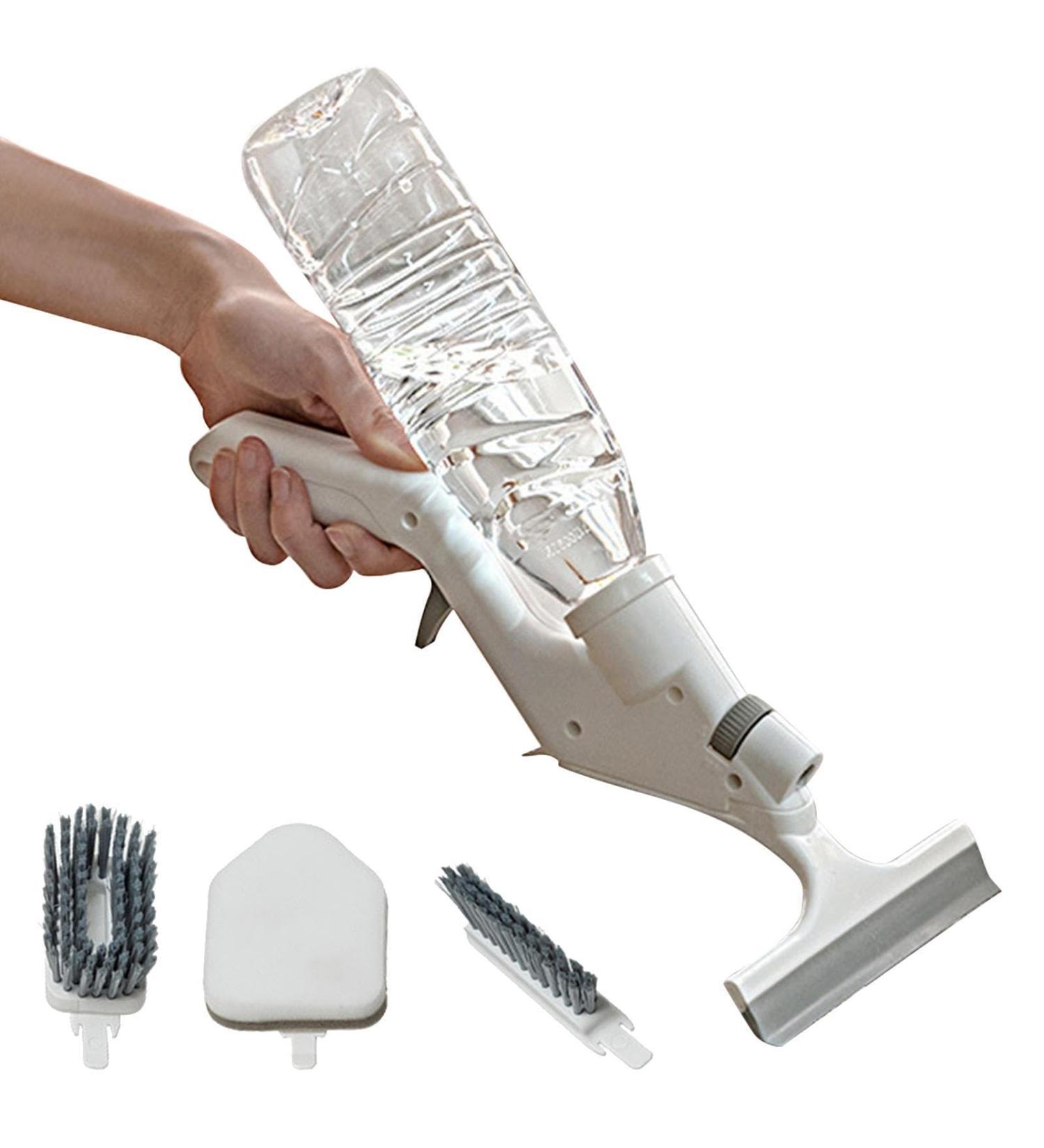 Cleaning Brush Set | Multi-Use Brush Wipe Squeegee Set for Cleaning Household Cleaning Supplies for Dusting Corners Floors Walls Edges Faucets - Buy Online on GoSupps.com