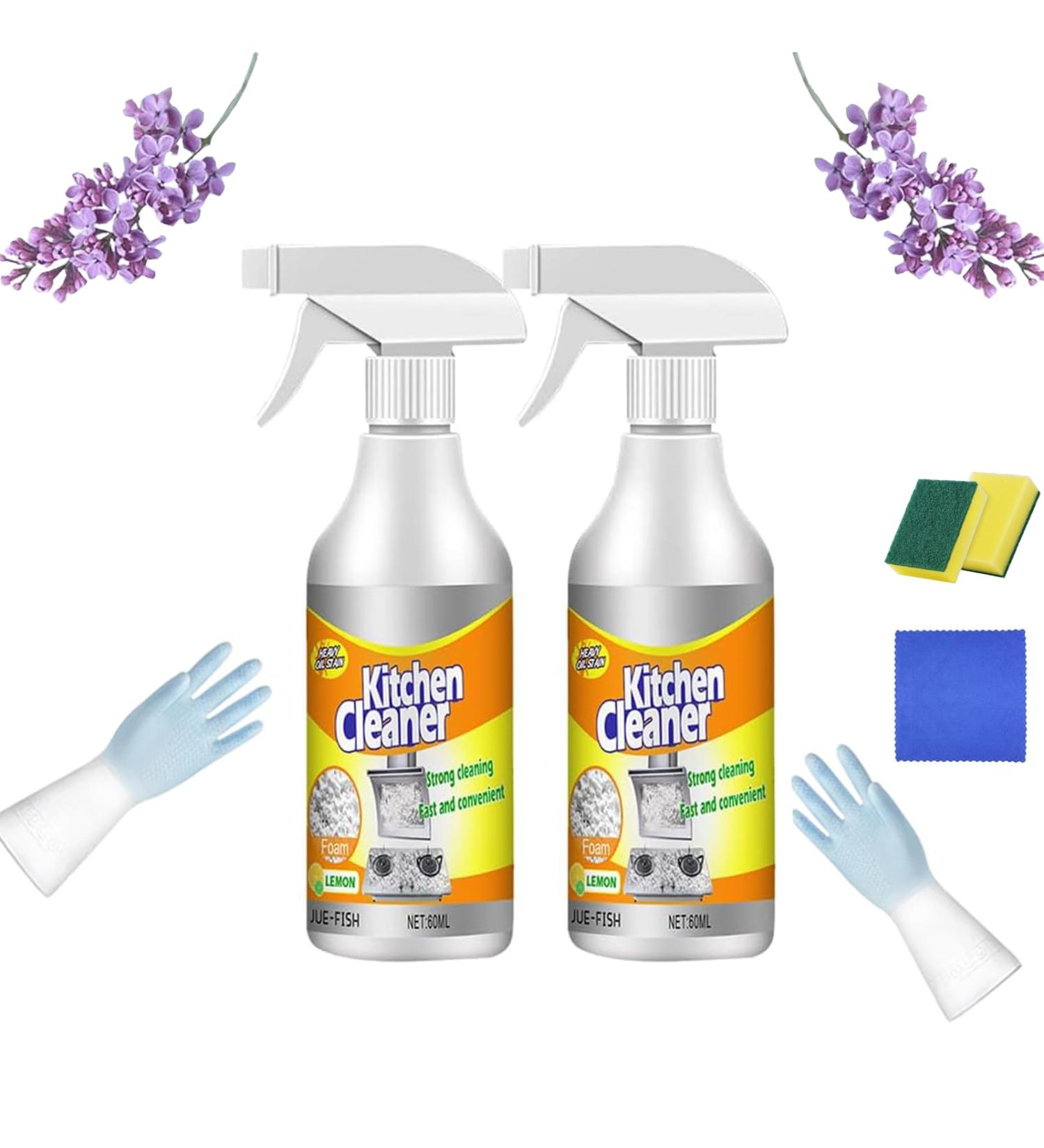 Sciasi Powerful Kitchen Foam Cleaner | All-Purpose Pots & Pans Cleaner (2 Pcs) - International Shipping Available - Buy Online on GoSupps.com