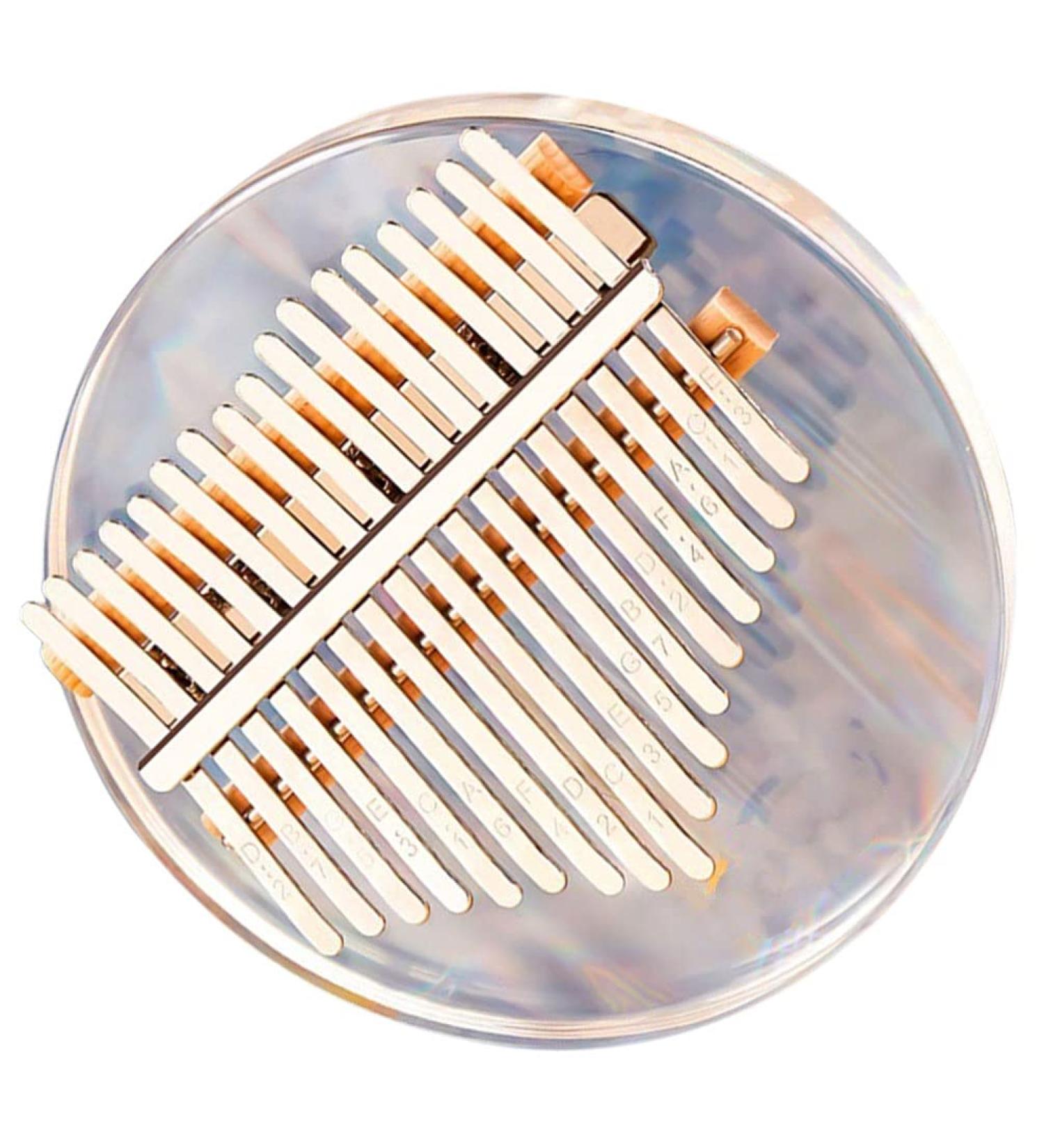 17 Tone Thumb Piano Mini Kalimba - Beginner Friendly 8 Keys Musical Instrument - Buy Online on GoSupps.com