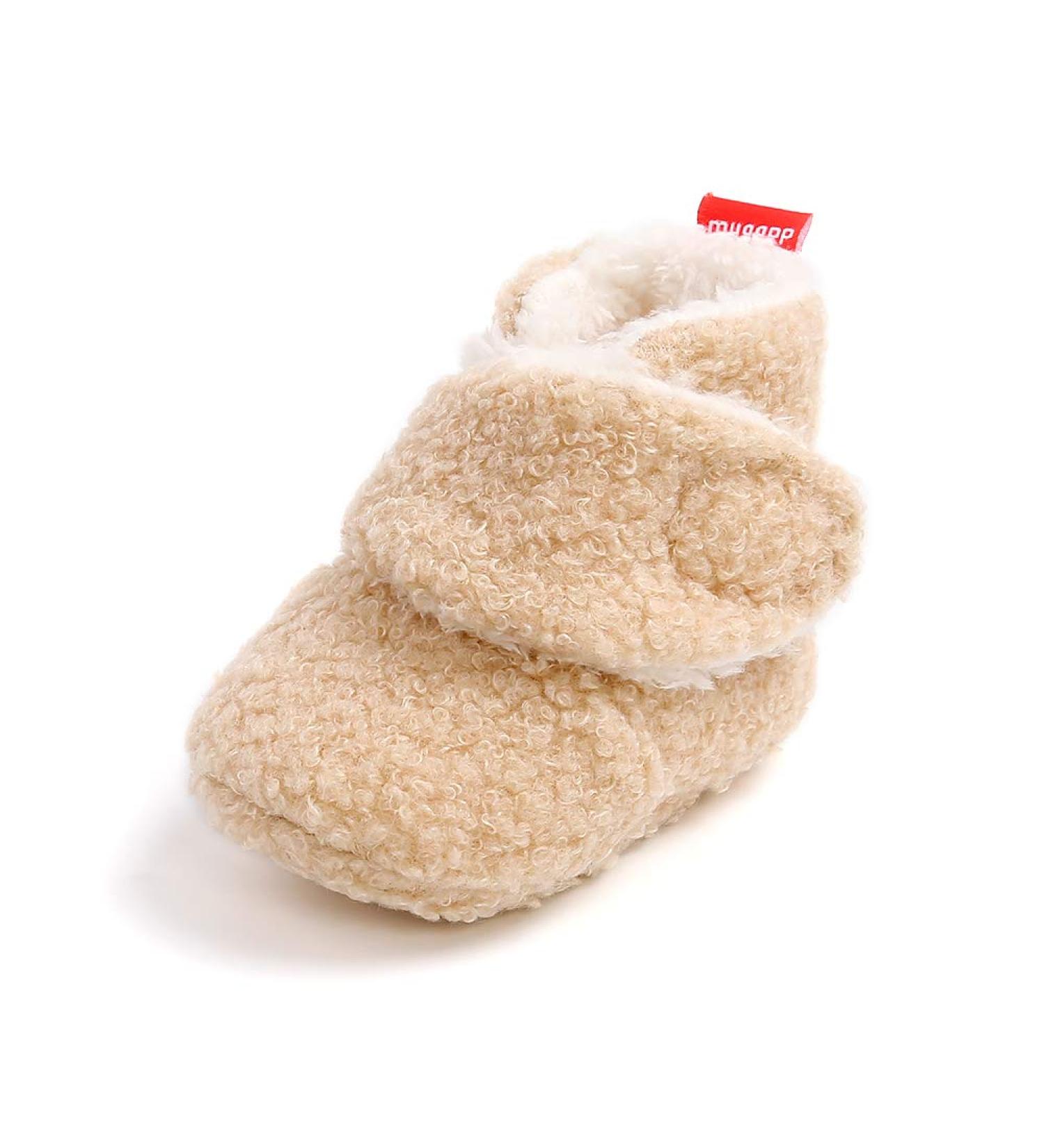 Matt Keely Baby Anti-Slip Soft Sole Winter Booties 12-18 Months - Brown Style 2 - Buy Online on GoSupps.com