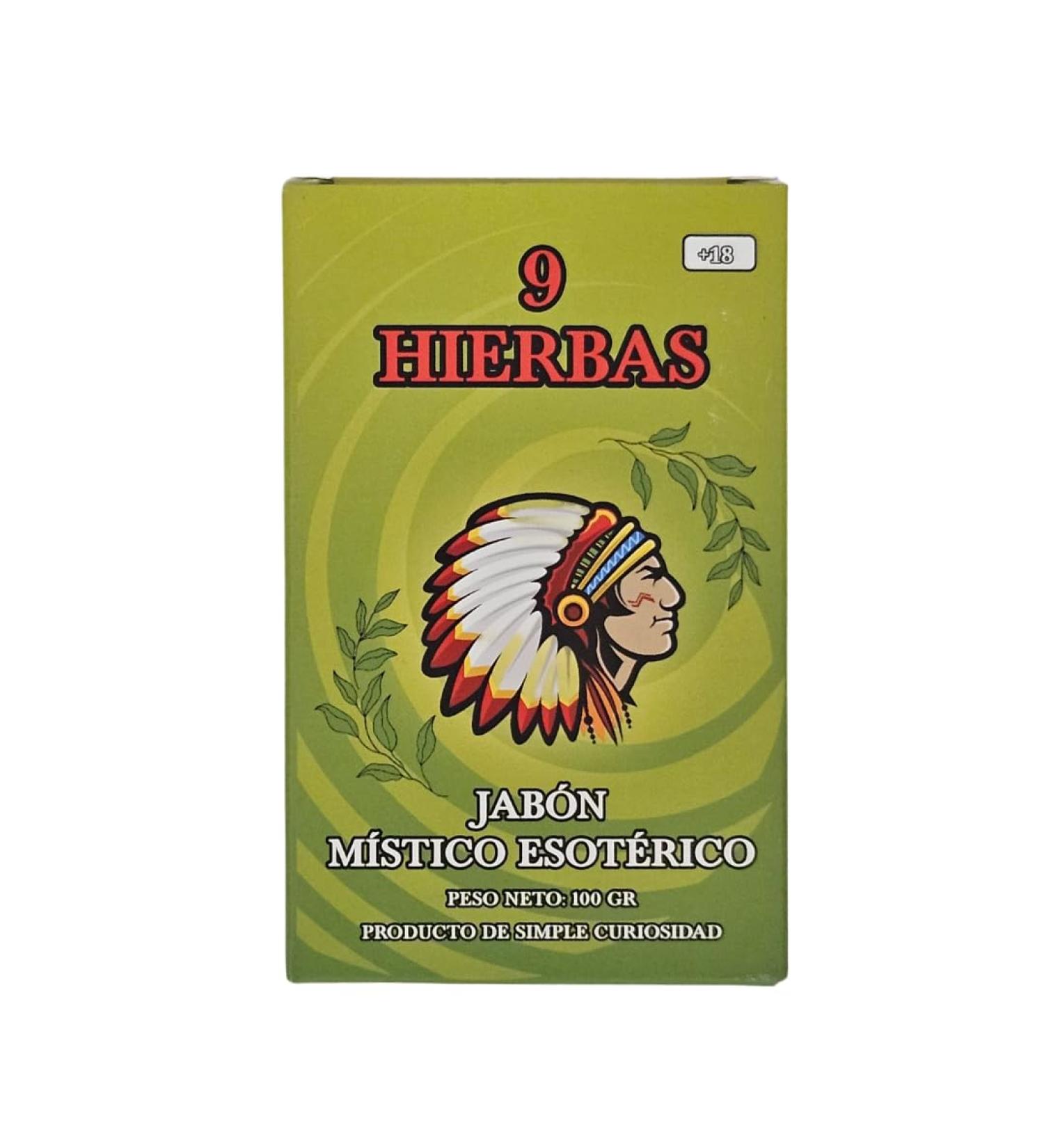 Jabon de 9 Hierbas | 9 Herbs Soap - Natural & Organic Skincare for Worldwide Shipping - Buy Online on GoSupps.com