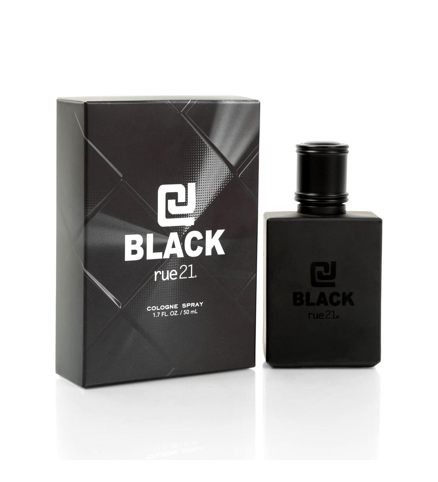 Rue 21 CJ Black Men's Cologne Spray - 1.7 fl oz (50 ml) | Long-lasting Fragrance - Buy Online on GoSupps.com