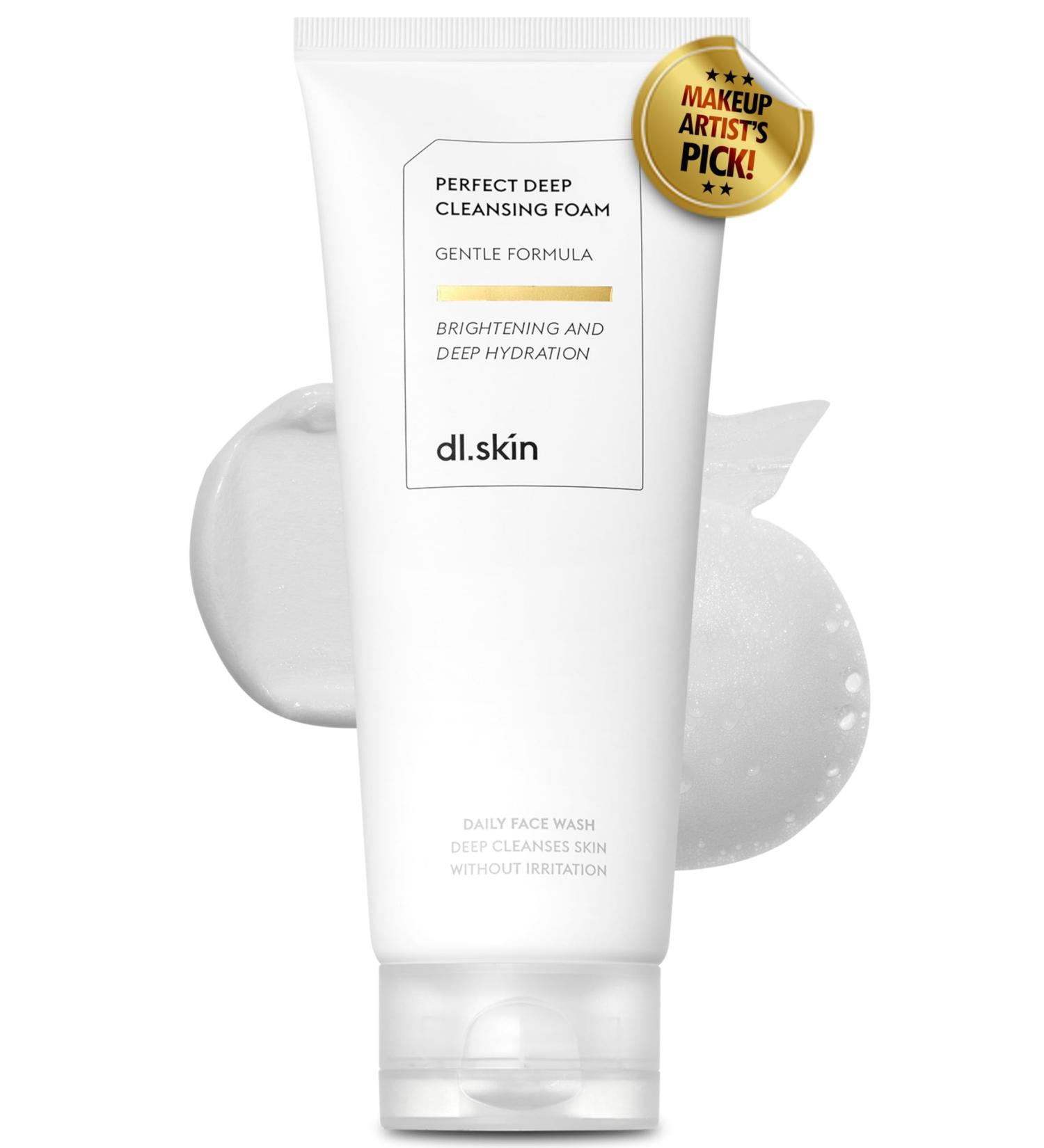 Perfect Deep Gentle Face Wash Foam | Hydrating Cleanser with 6 Types of Hyaluronic Acid | Moisturizing Facial Cleanser for Radiant Skin (5.07 fl oz - Buy Online on GoSupps.com