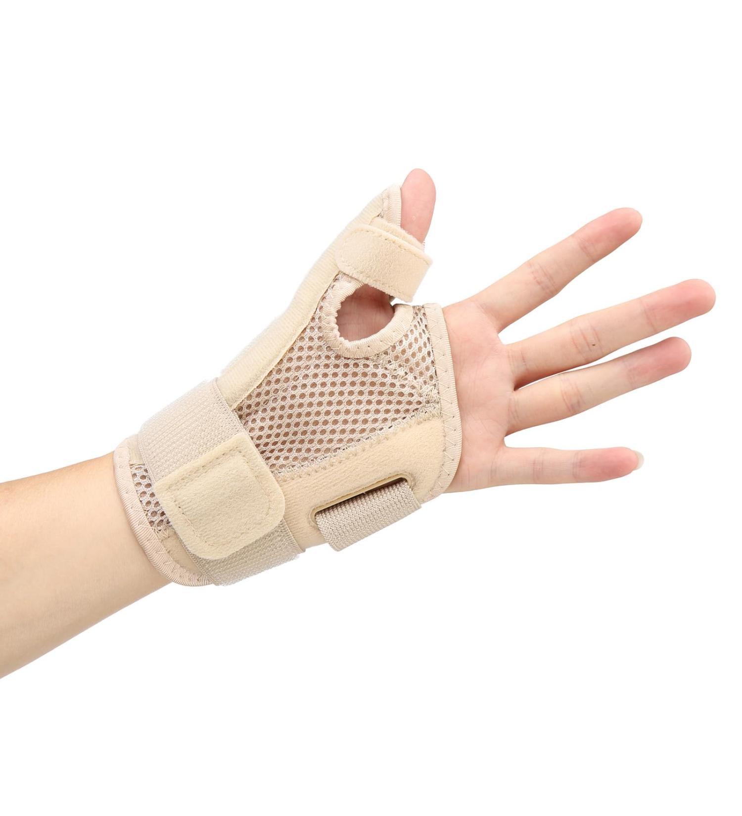 Milltrip Thumb Brace Spica Splint - Lightweight Breathable Wrist Support for Sports & Tendon Injuries | International Shipping Available - Buy Online on GoSupps.com