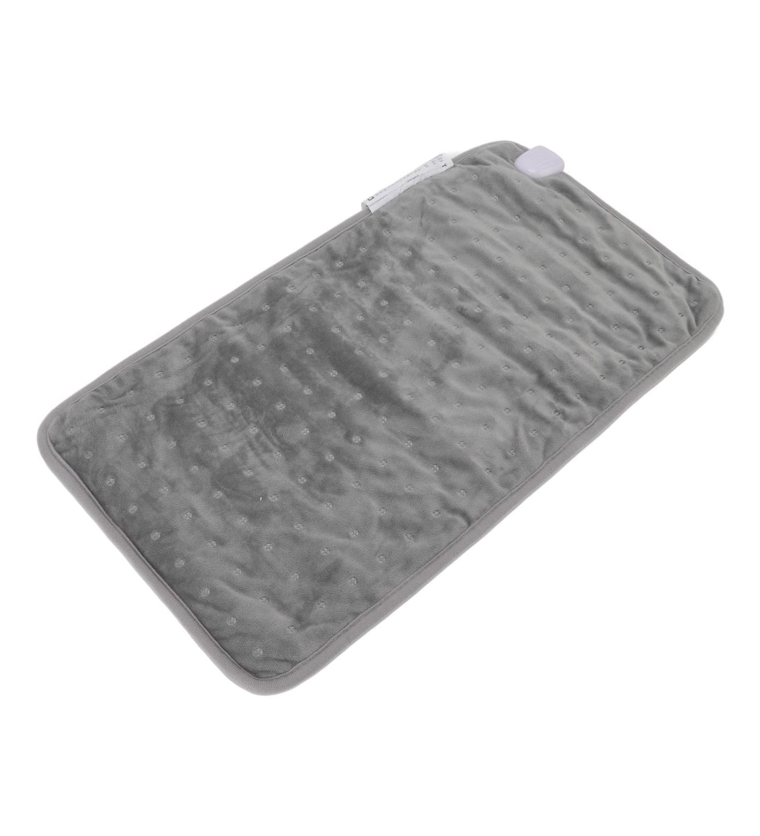 FDIT Electrical Heating Blanket - 3 Timing Modes LCD Display 6-Speed Electric Heating Mat for Bedrooms & Living Rooms (EU Plug 220-240V) - Gray - Buy Online on GoSupps.com