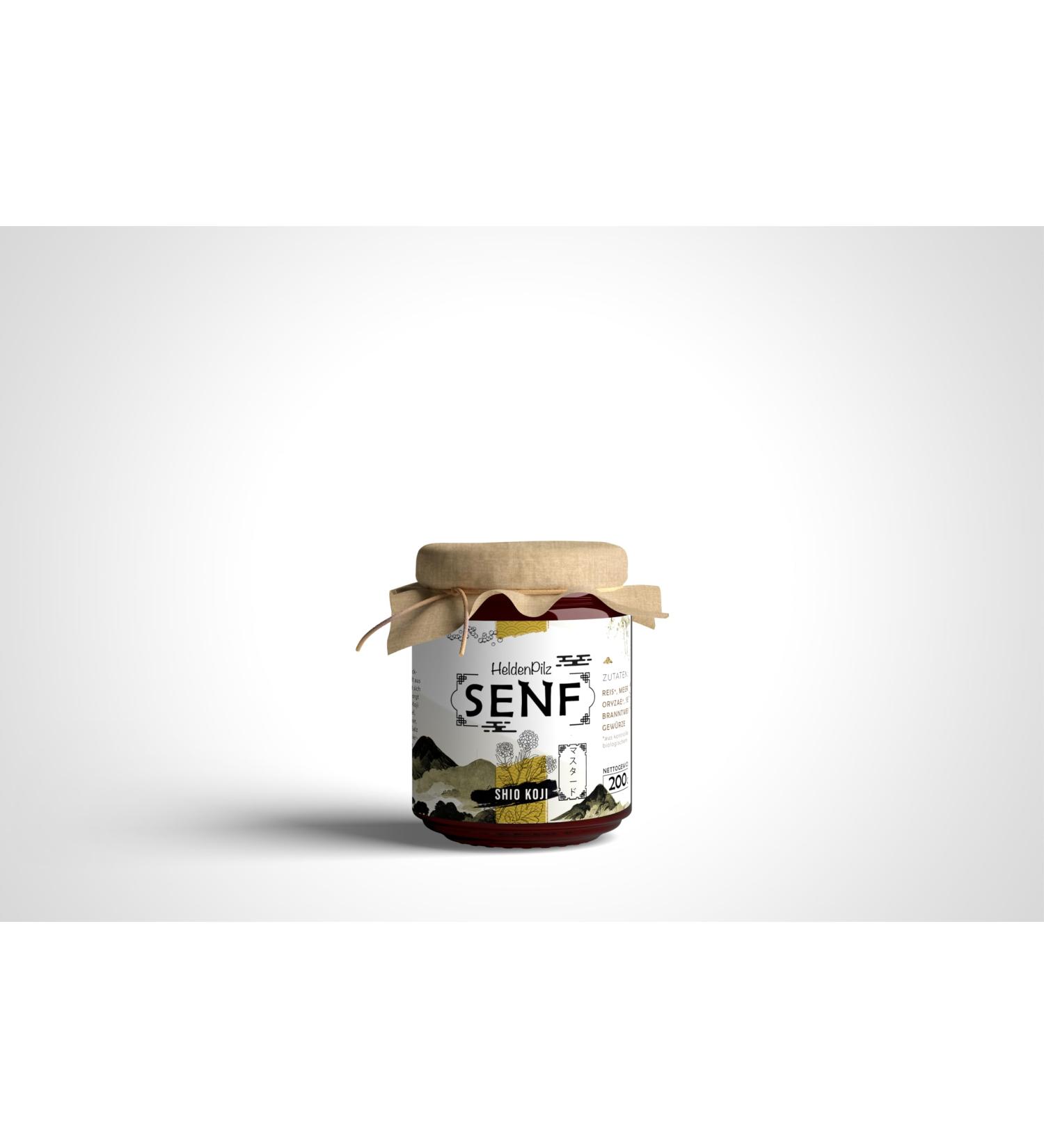 Helden Mazilz |Bio Shio Koji - salty marinade |universal culinary miracle cure100% naturally fermented lively (unpasteurized) vegan (Shio K. - mustard)