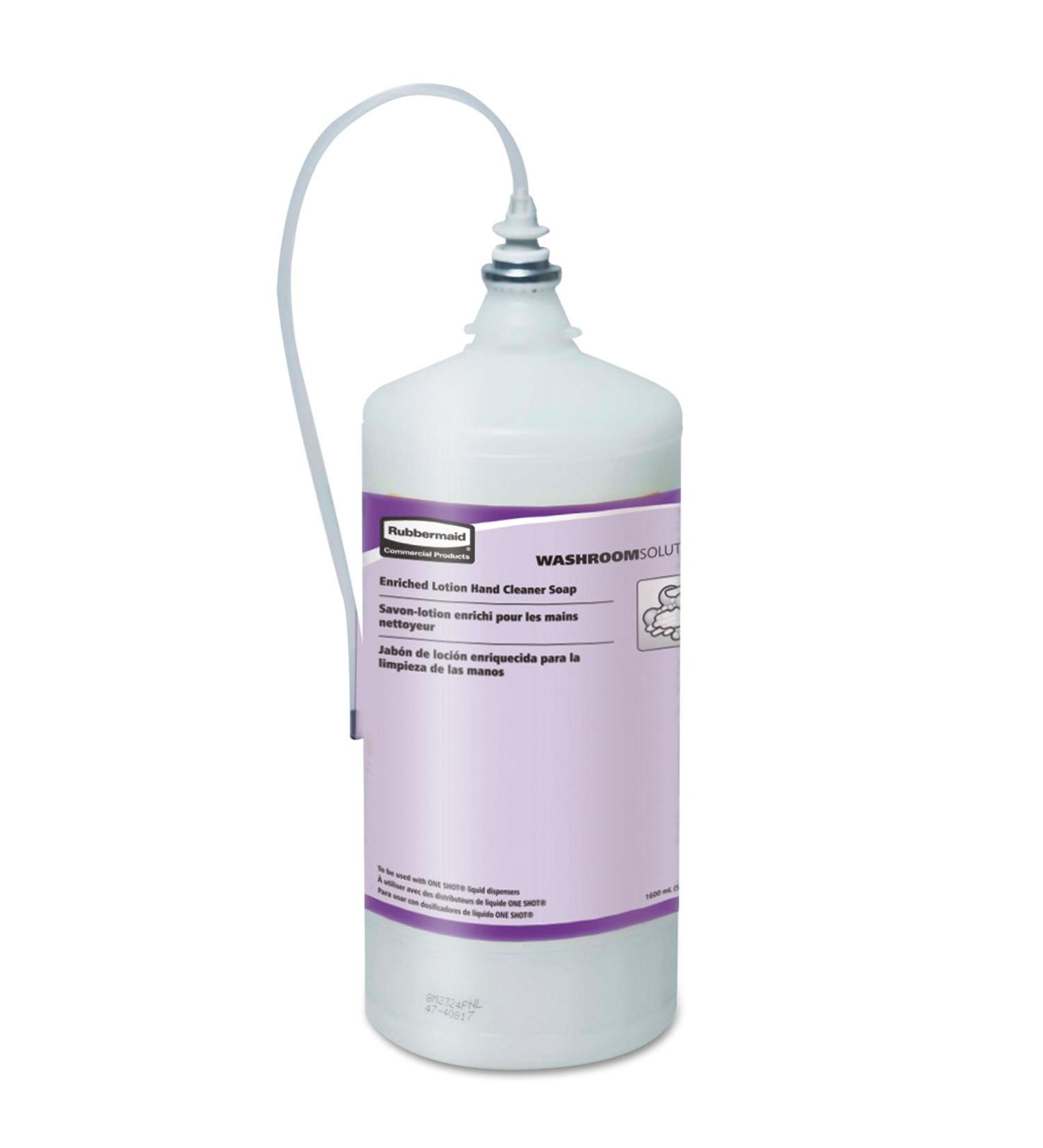 Rubbermaid 4015431 One Shot Lotion Soap Refill - Honeysuckle Scent 1600mL 4/Carton | International Shipping Available - Buy Online on GoSupps.com