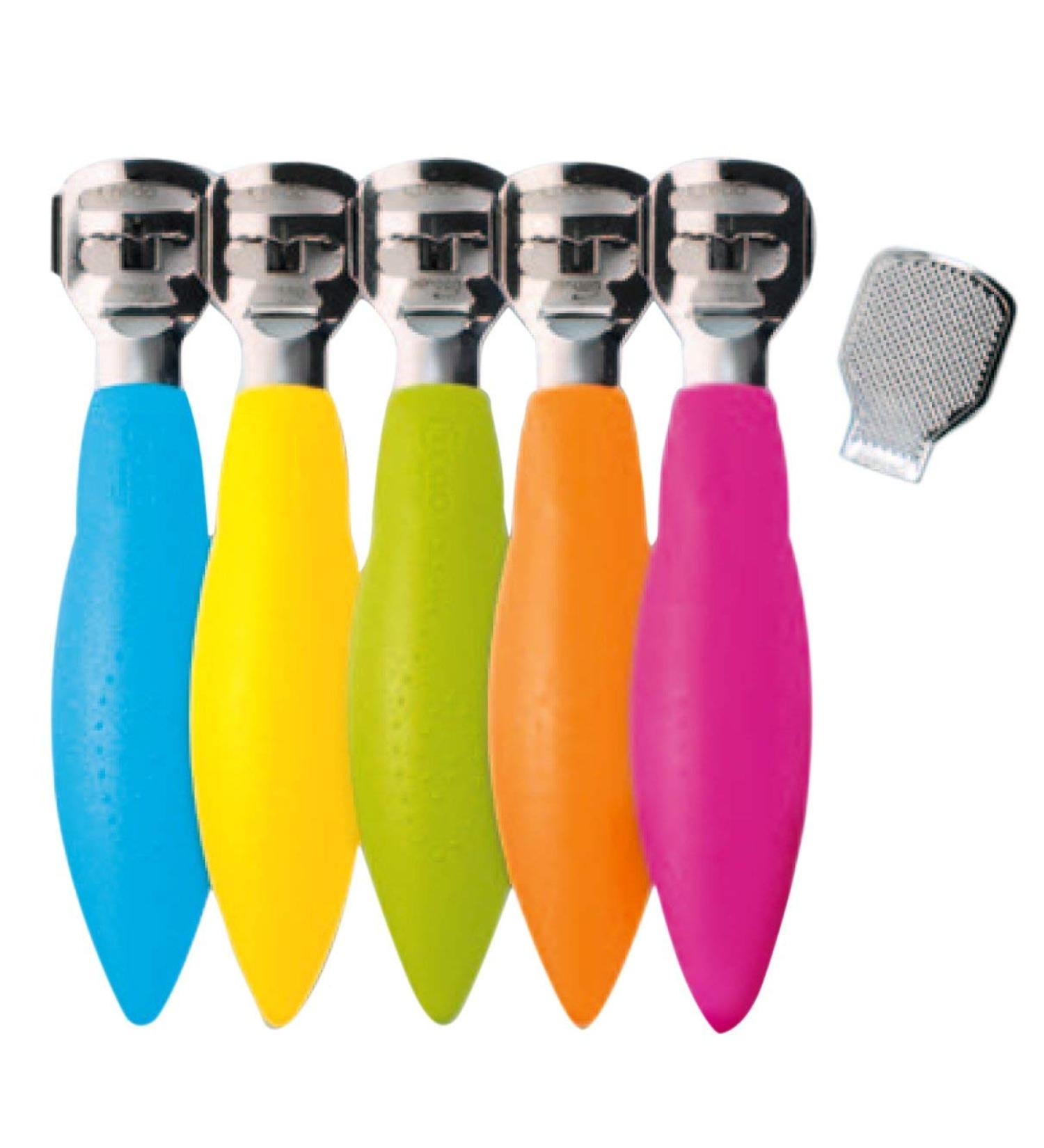 Buy Credo Pop Art Callus Longitudinal Plane with Rasp Clip - Chrome-Plated & Blue | International Shipping Available - Buy Online on GoSupps.com