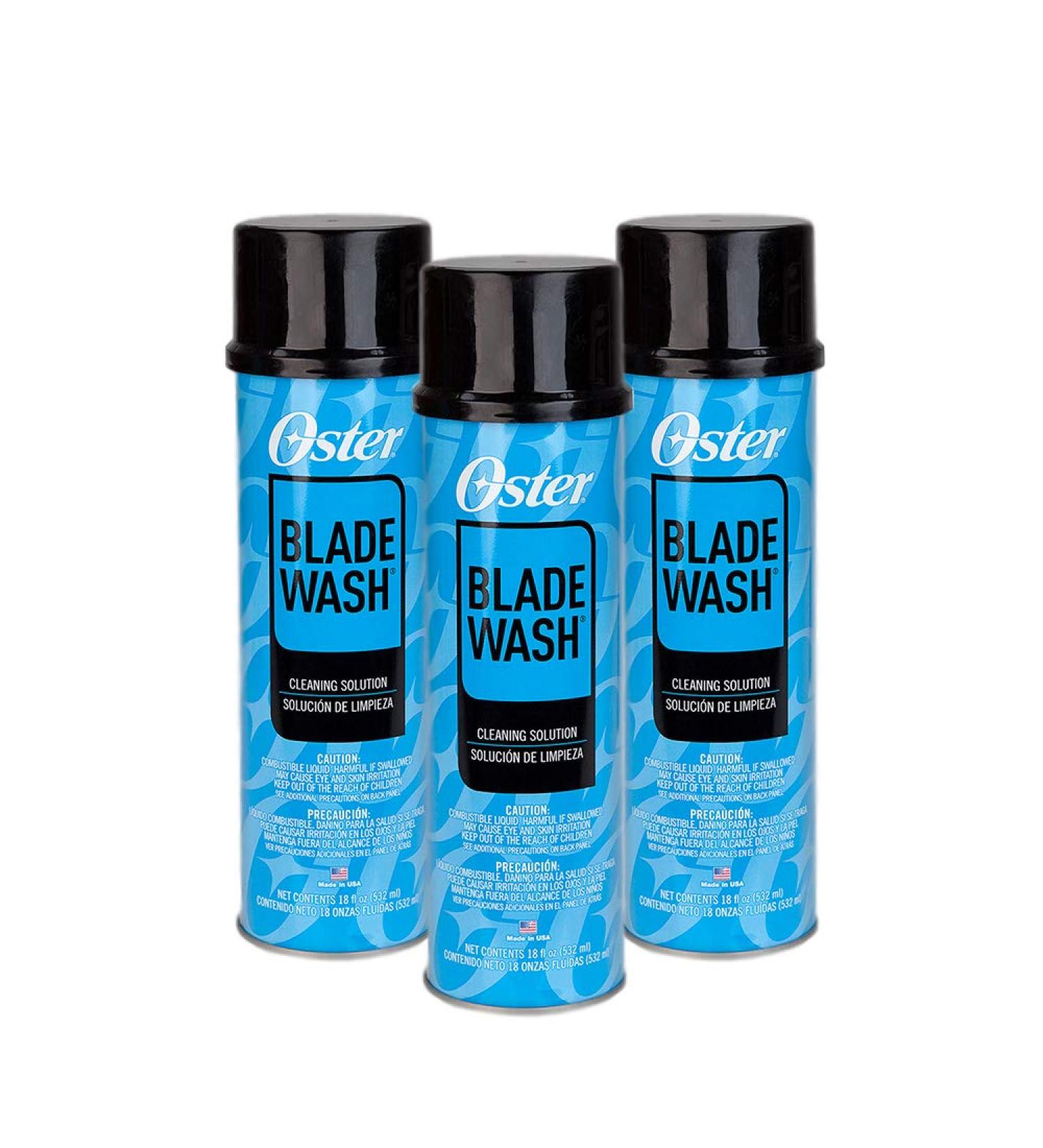 (3 Pack) Oster Blade Wash Liquid Blade Dip, 18-Ounces
