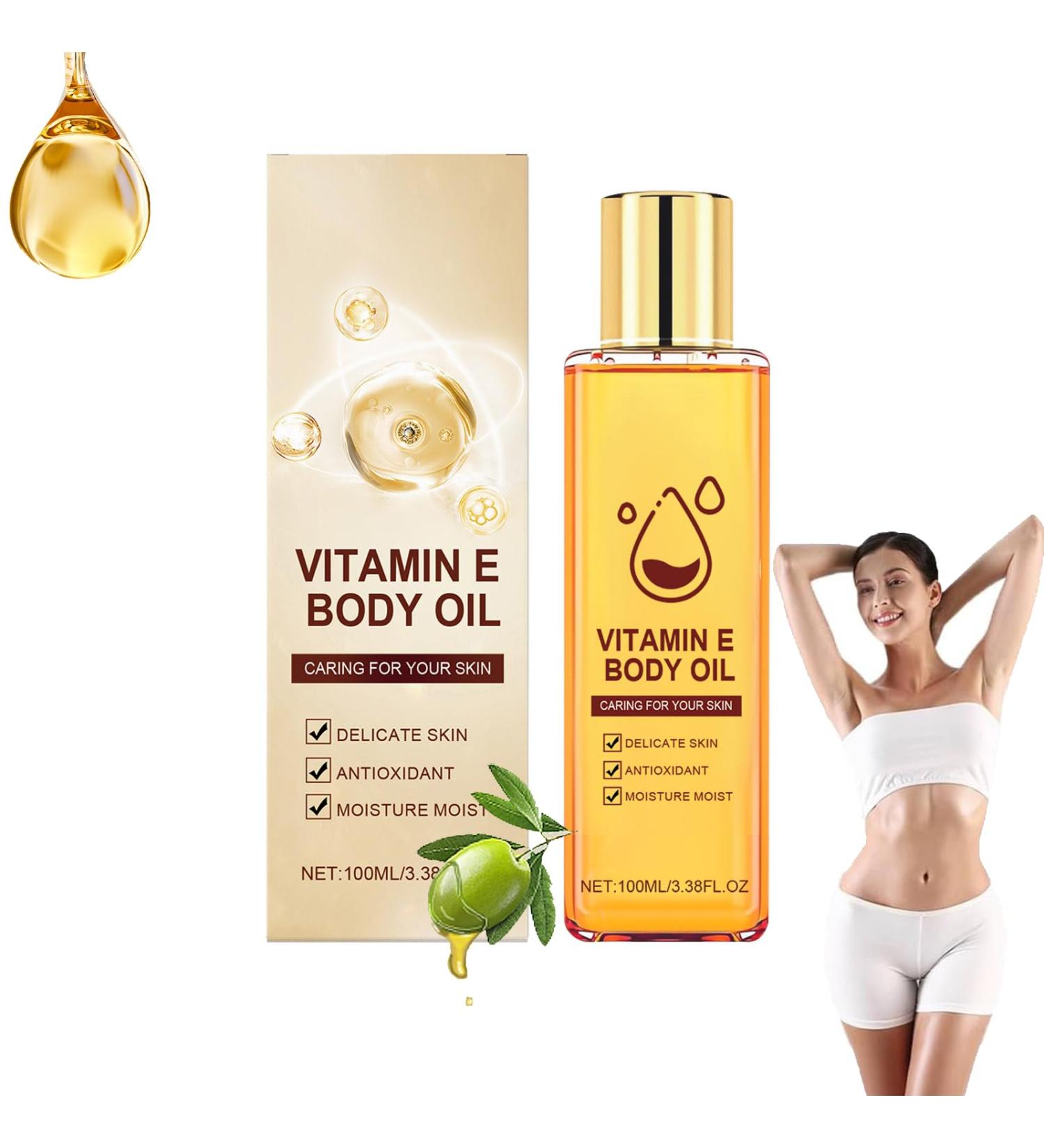 Vitamin E Oil Body Oil Vitamin E Oil Firming Oil For Skin Rejuvenation Body Firming Oil Skin Firming Rejuvenation Oil - Buy Online on GoSupps.com