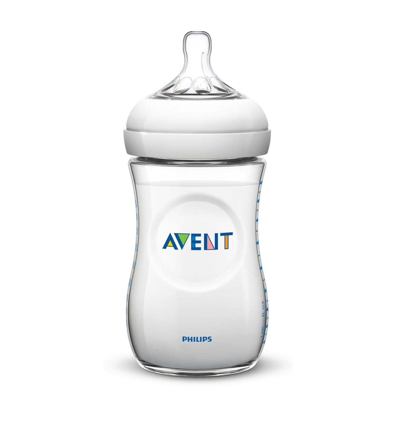 Philips Avent Natural Baby Bottle 9oz - 1 Pack - BPA-Free, Clear | Trusted Brand - Buy Online on GoSupps.com